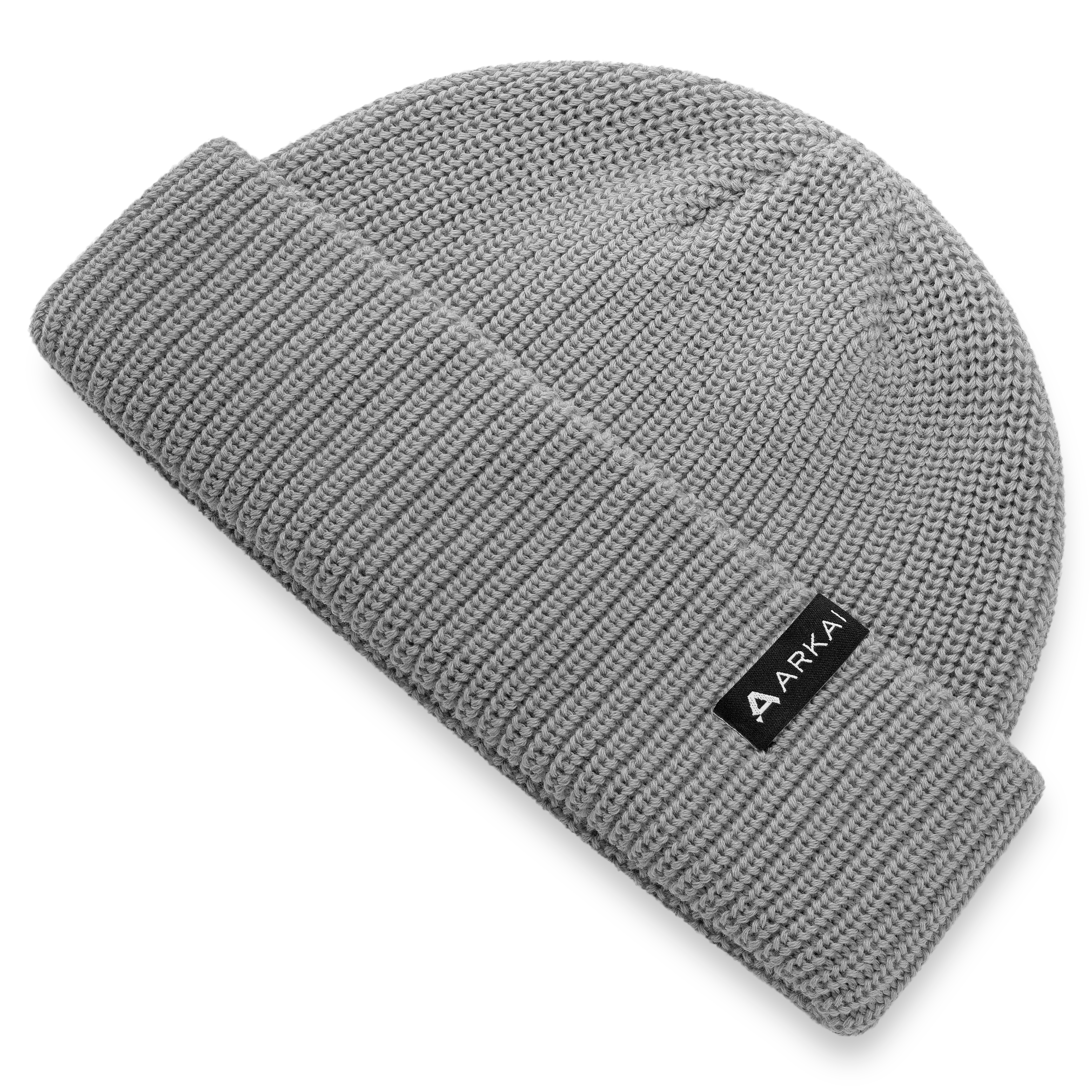 Nordic | Grey Fisherman Polyester Beanie - 5