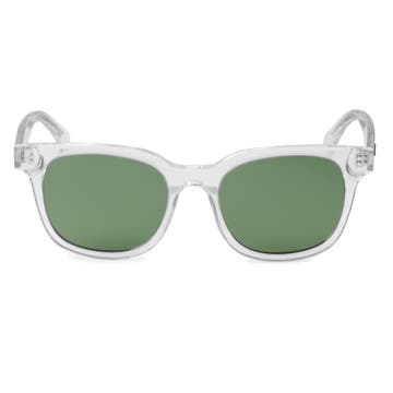 Číre polarizačné slnečné okuliare Wilder Thea so zelenými šošovkami
