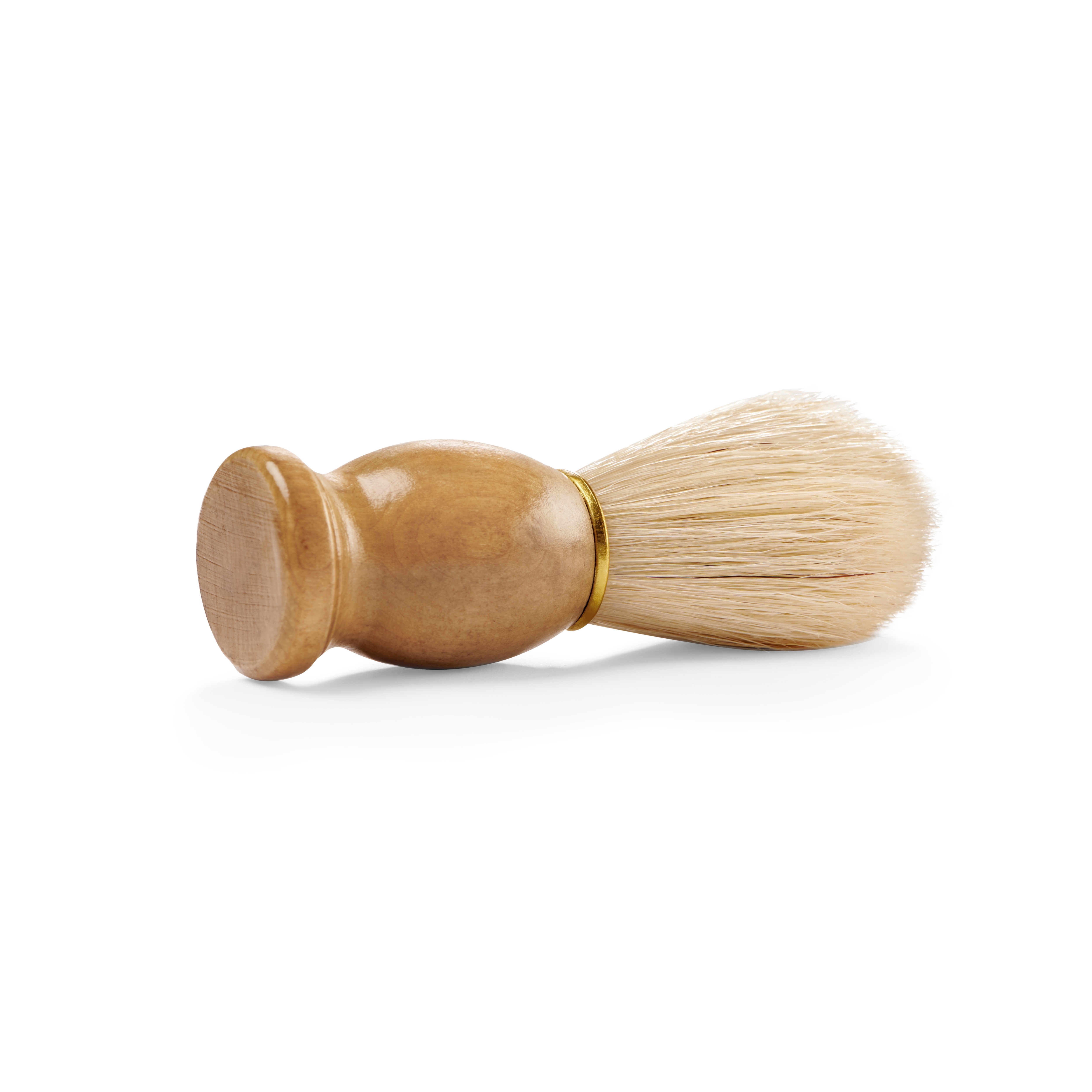 Cream Wood Boar Shaving Brush - 2