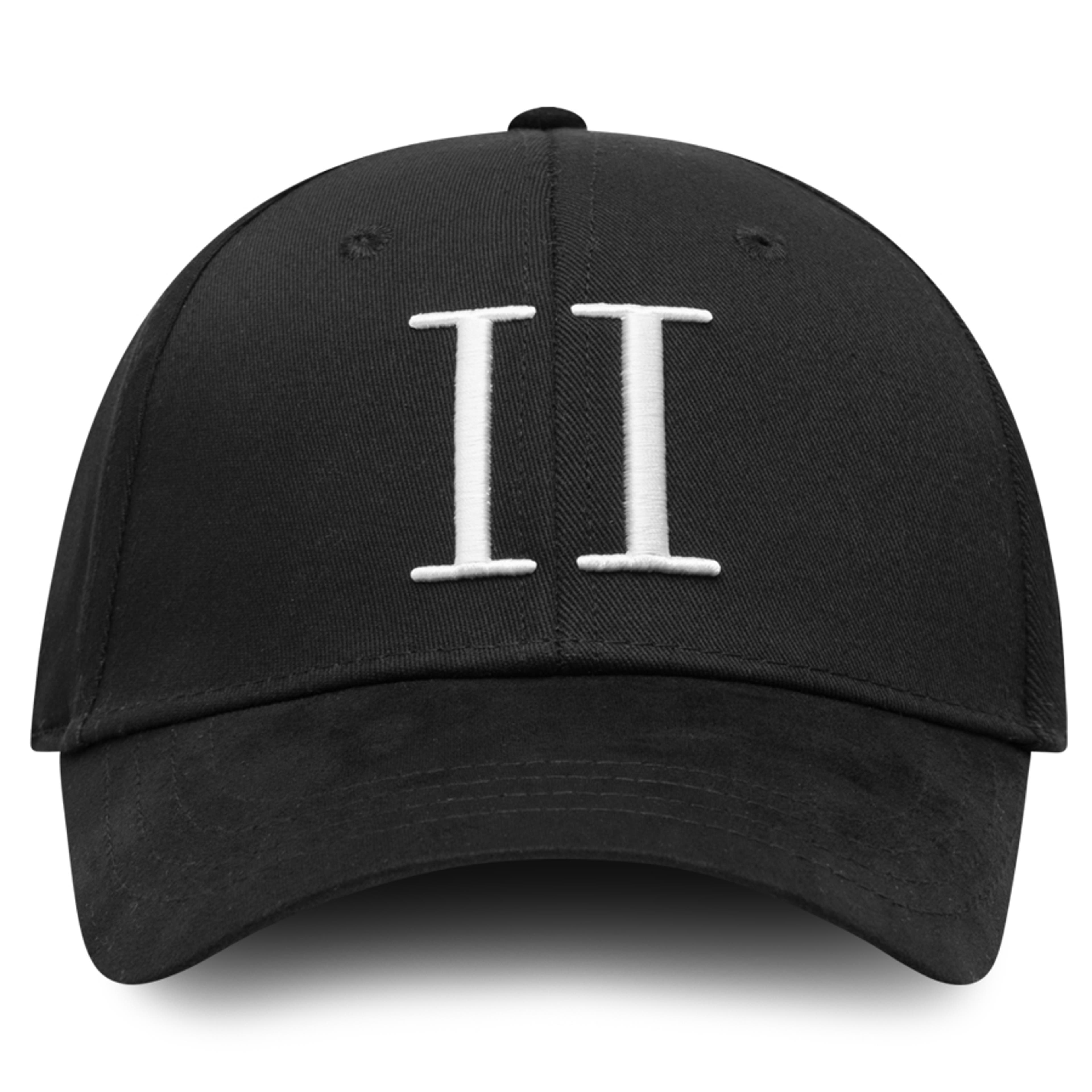 Les Deux | Gorra de béisbol negra Suede II Les Deux | Gorra de béisbol negra Suede II
