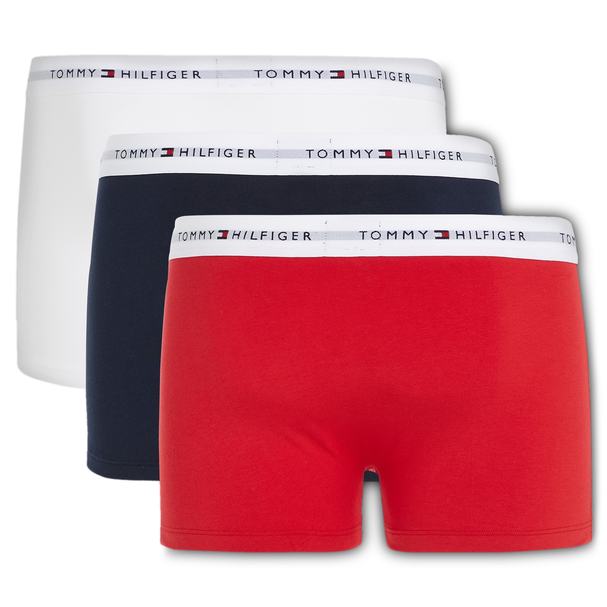 Tommy Hilfiger 3-Pack OUB Trunk Desert/White/Red - 2