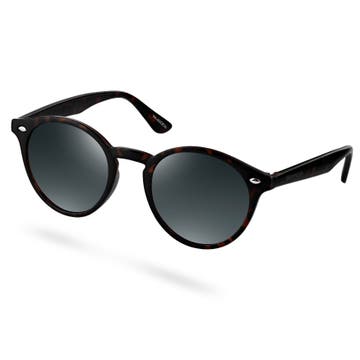 Wade | Tortoise & Dark Grey Polarized Sunglasses