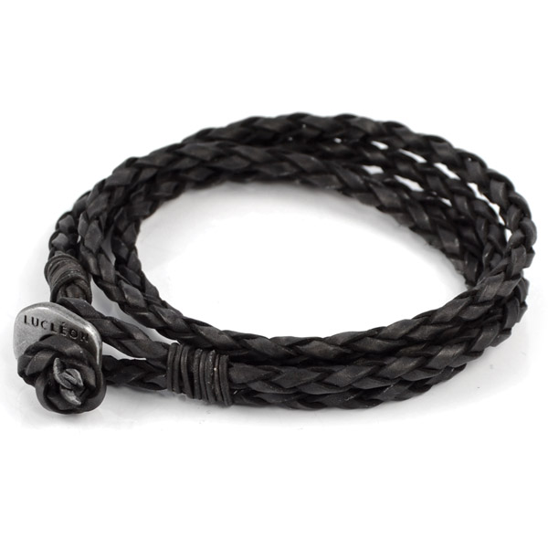 LUCLÉON - Black Cowboy Bracelet - 1