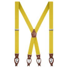 Bretele galbene pentru bărbați
