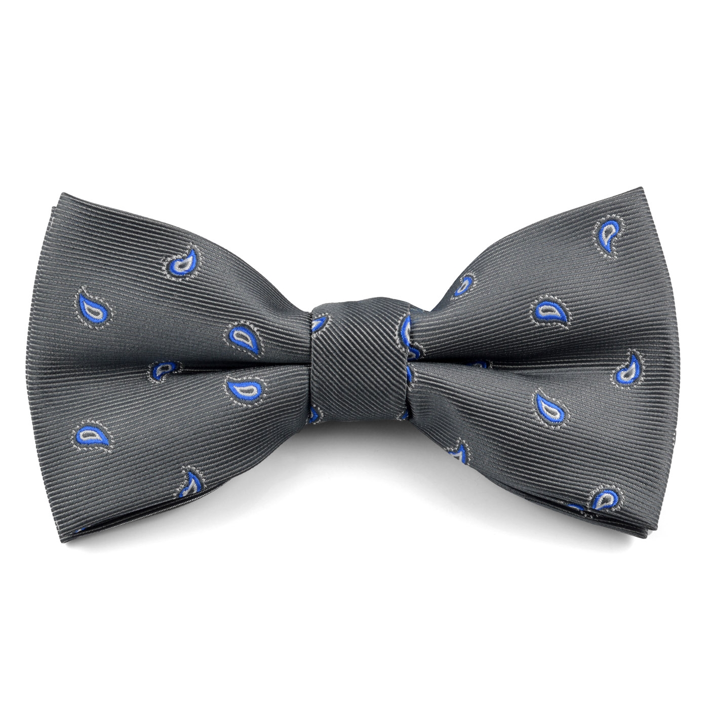 Grijze Vlinderdas Met Patronen - 1