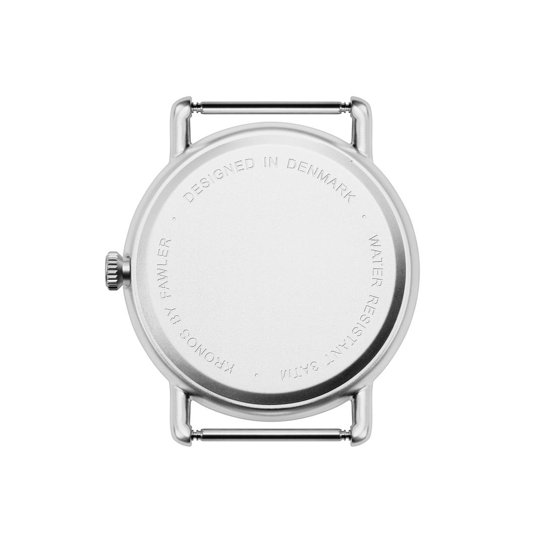 Colour Kronos Kronos | Silver-Tone Outdoor Watch With Sand Nylon Strap | In stock ...