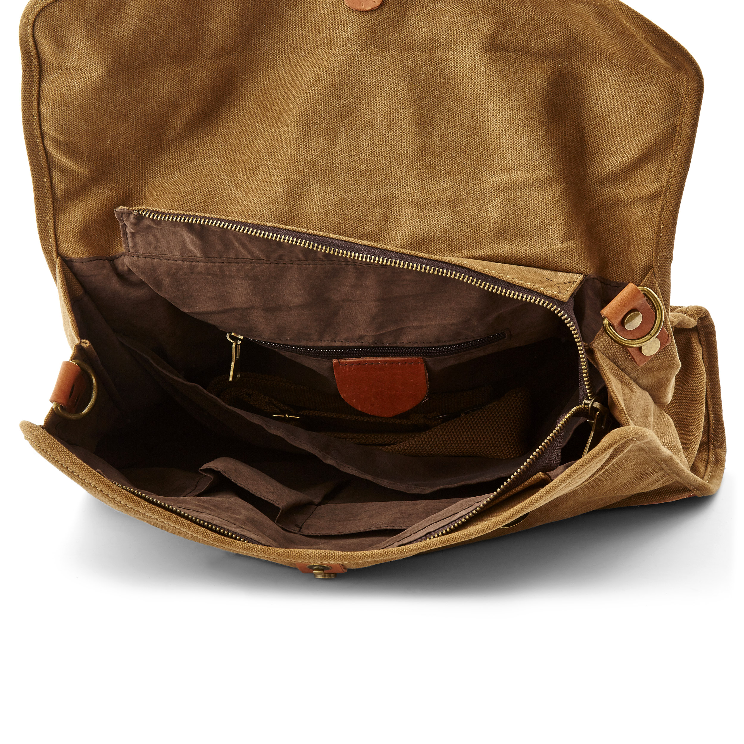 Smeđa platnena torba - 4