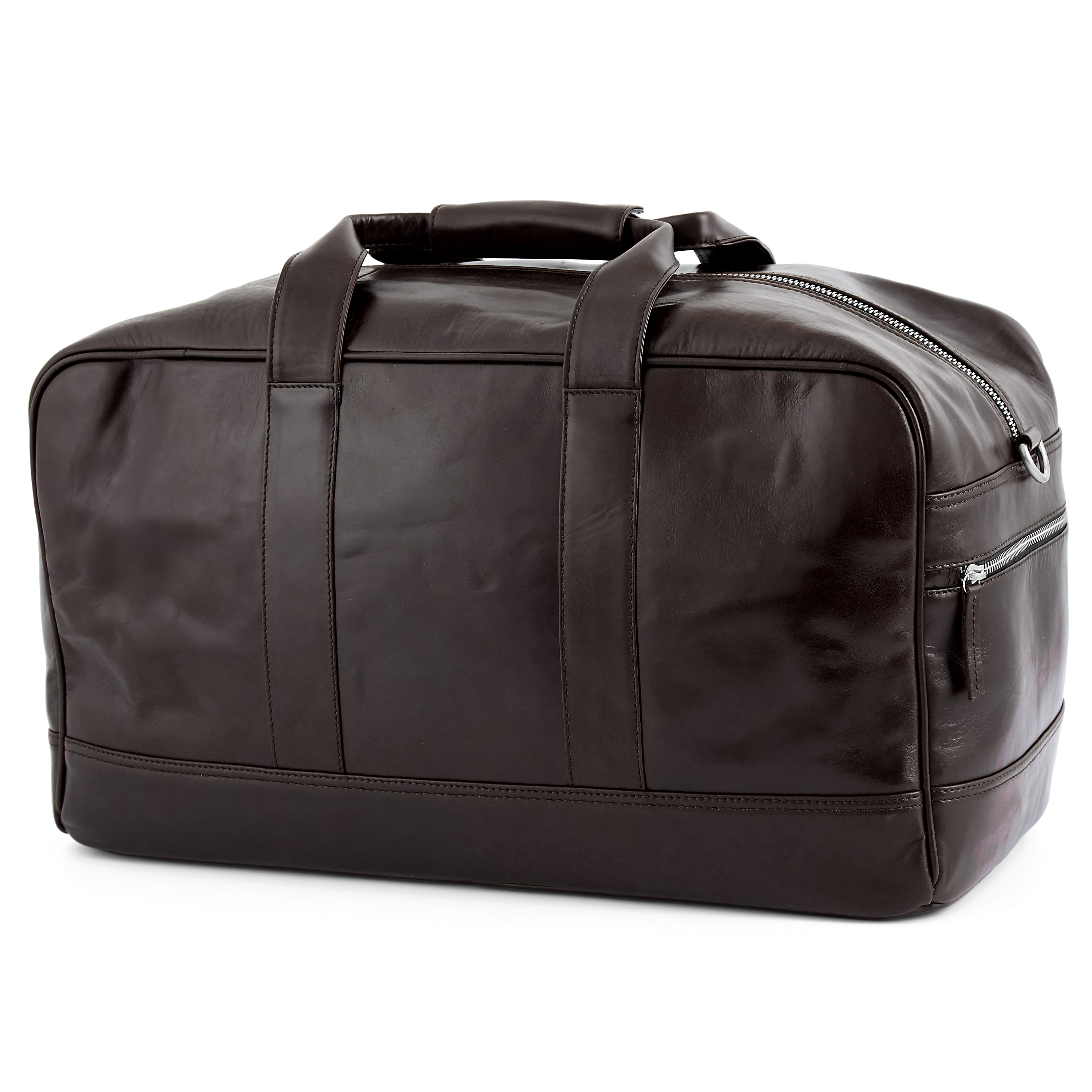 Donkerbruine Jasper Weekendtas - 3