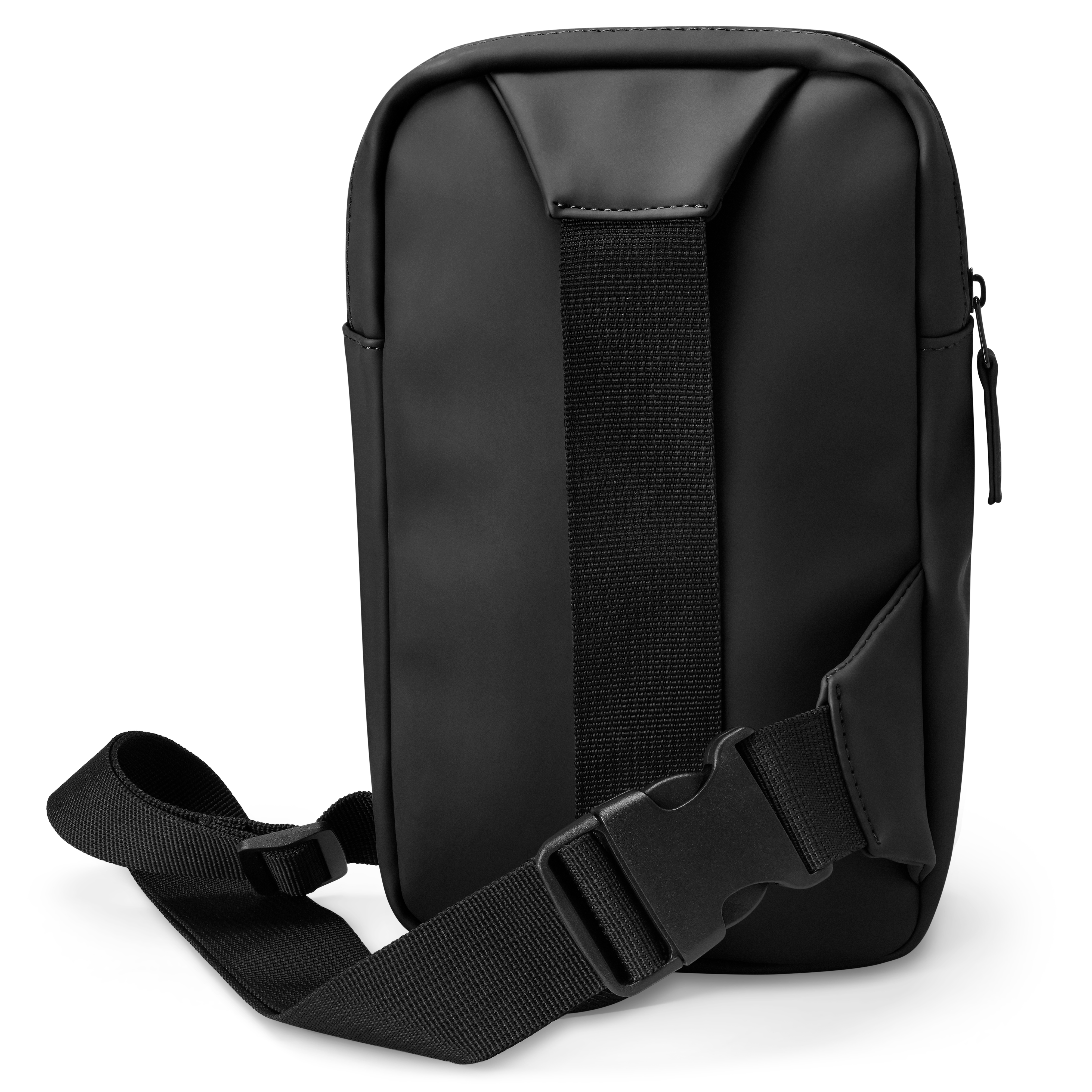 Horizon | Sac à bandoulière en PU noir résistant à l'eau - 4