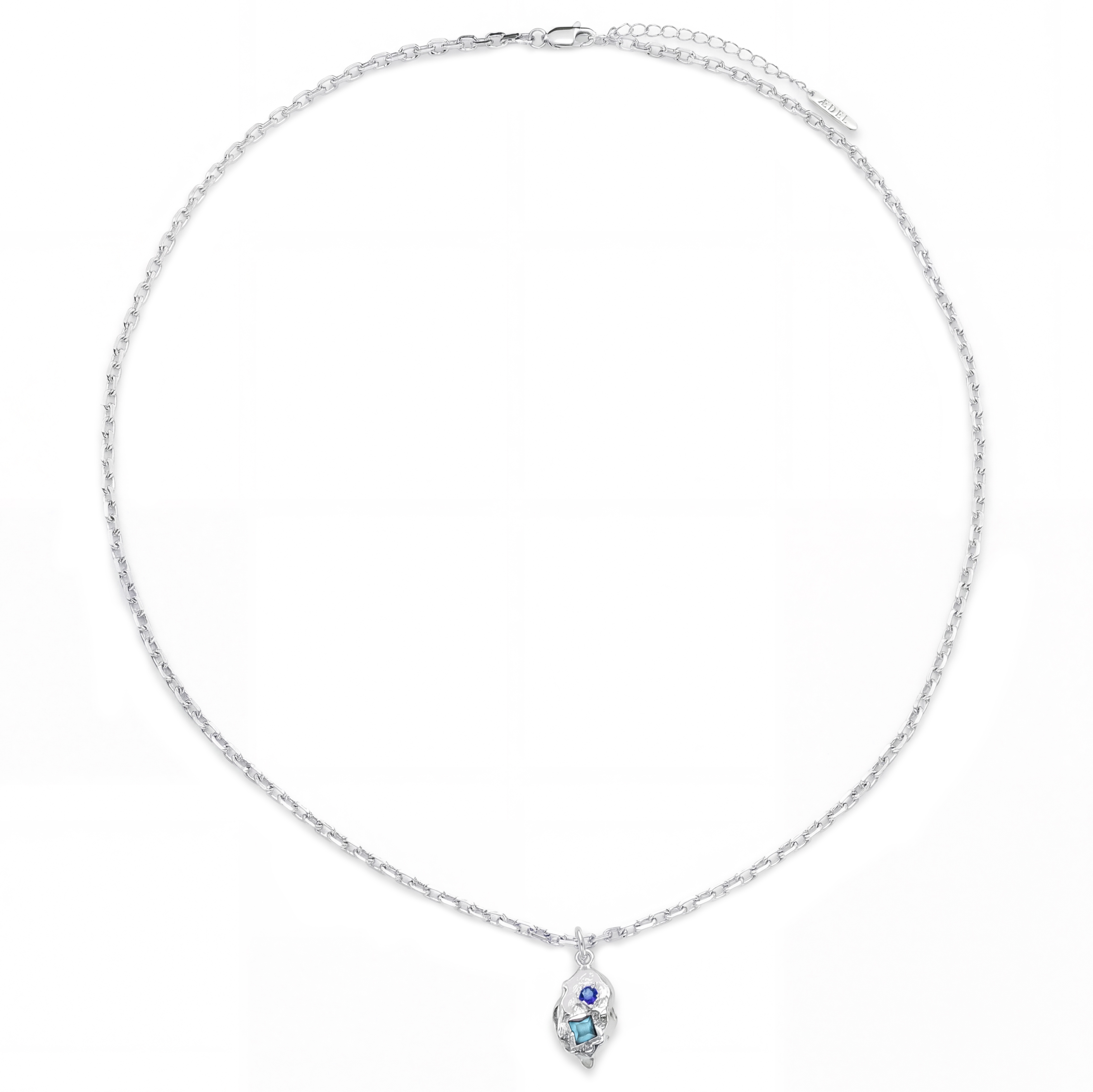 Hidden Gem | Aurora ketting van 925 sterling zilver - 2