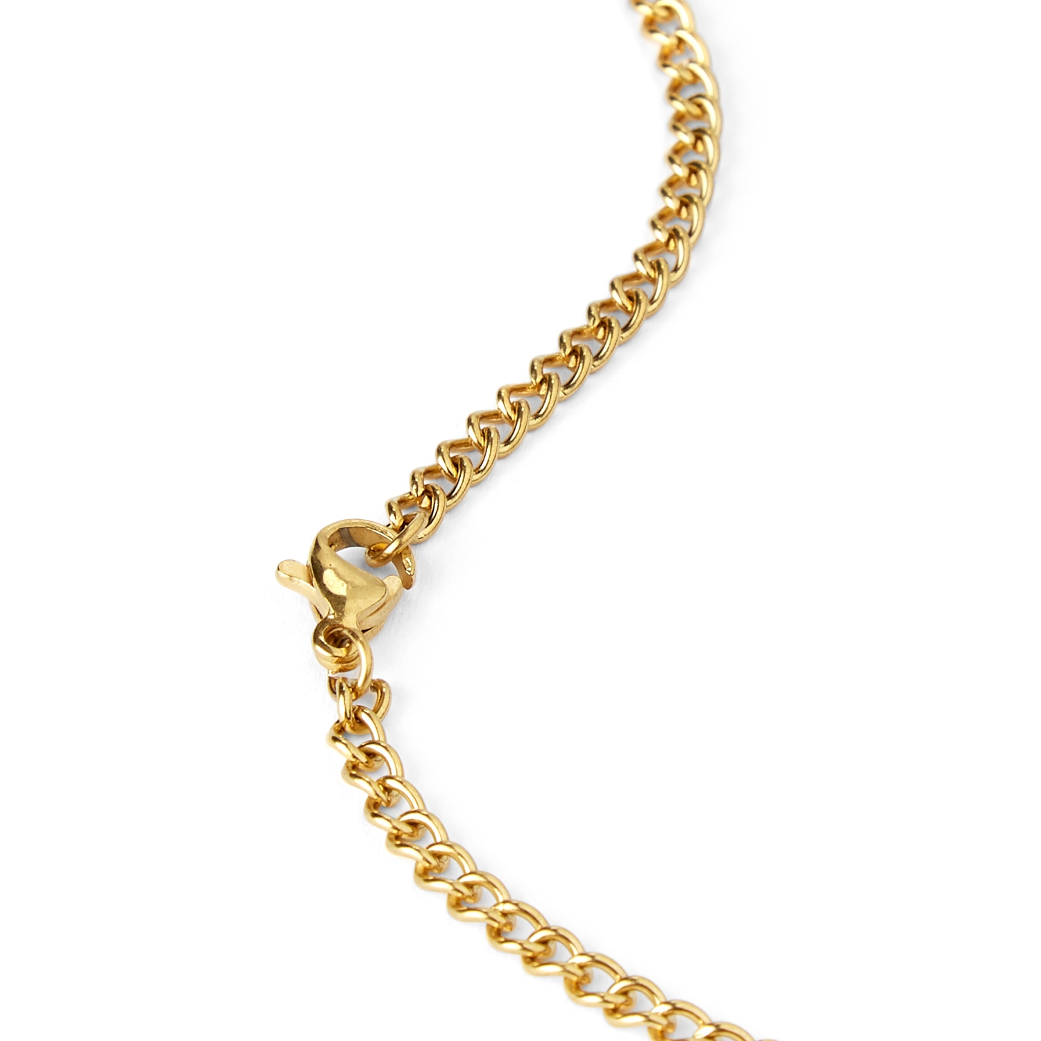 Goldfarbenes Kreuz Mit Schwarzem Inlay - 6