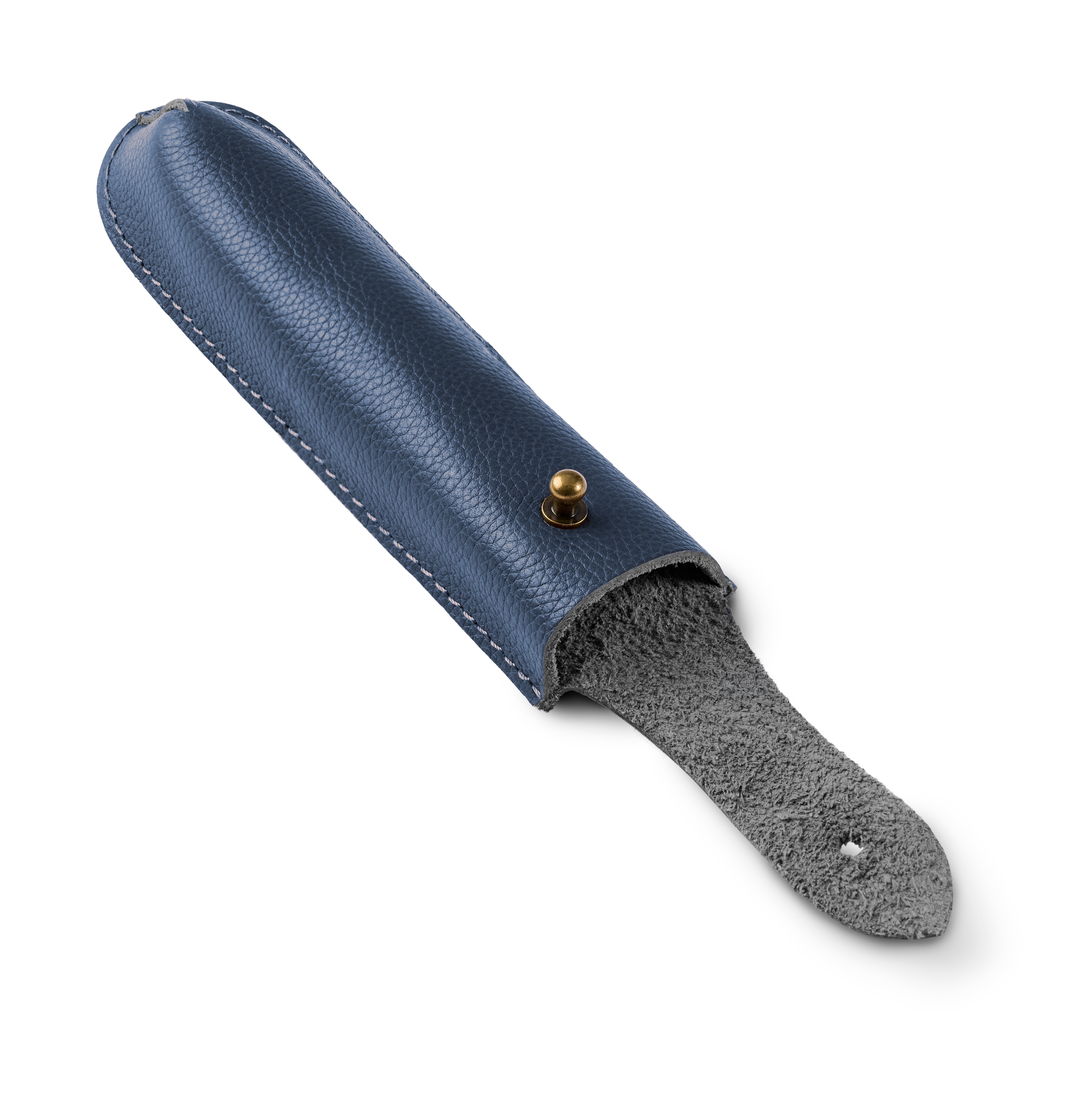 Stiftetui | Marineblaues Leder | Klein - 3