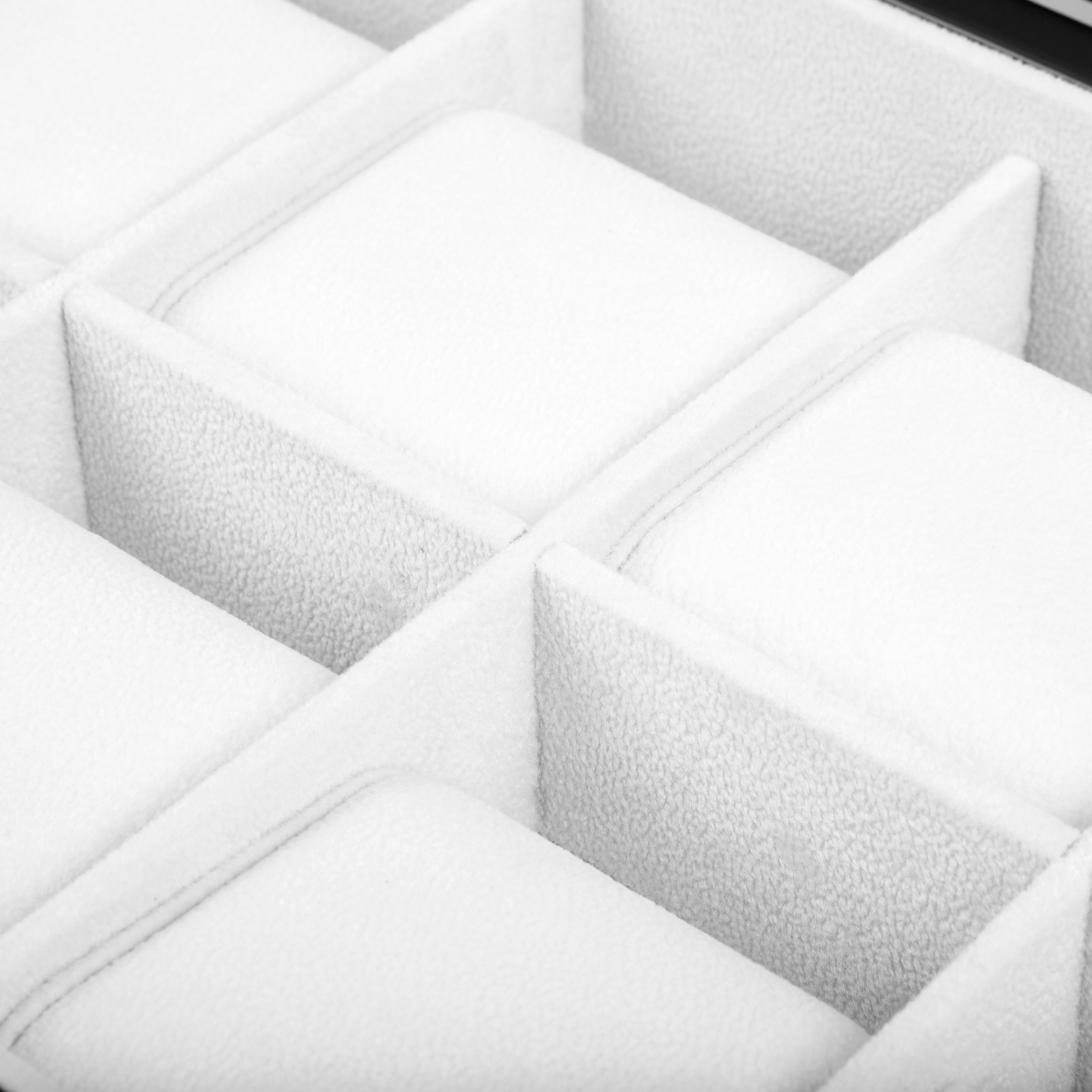 Coffret pour montres en merisier avec détail argenté - 8 montres - 4