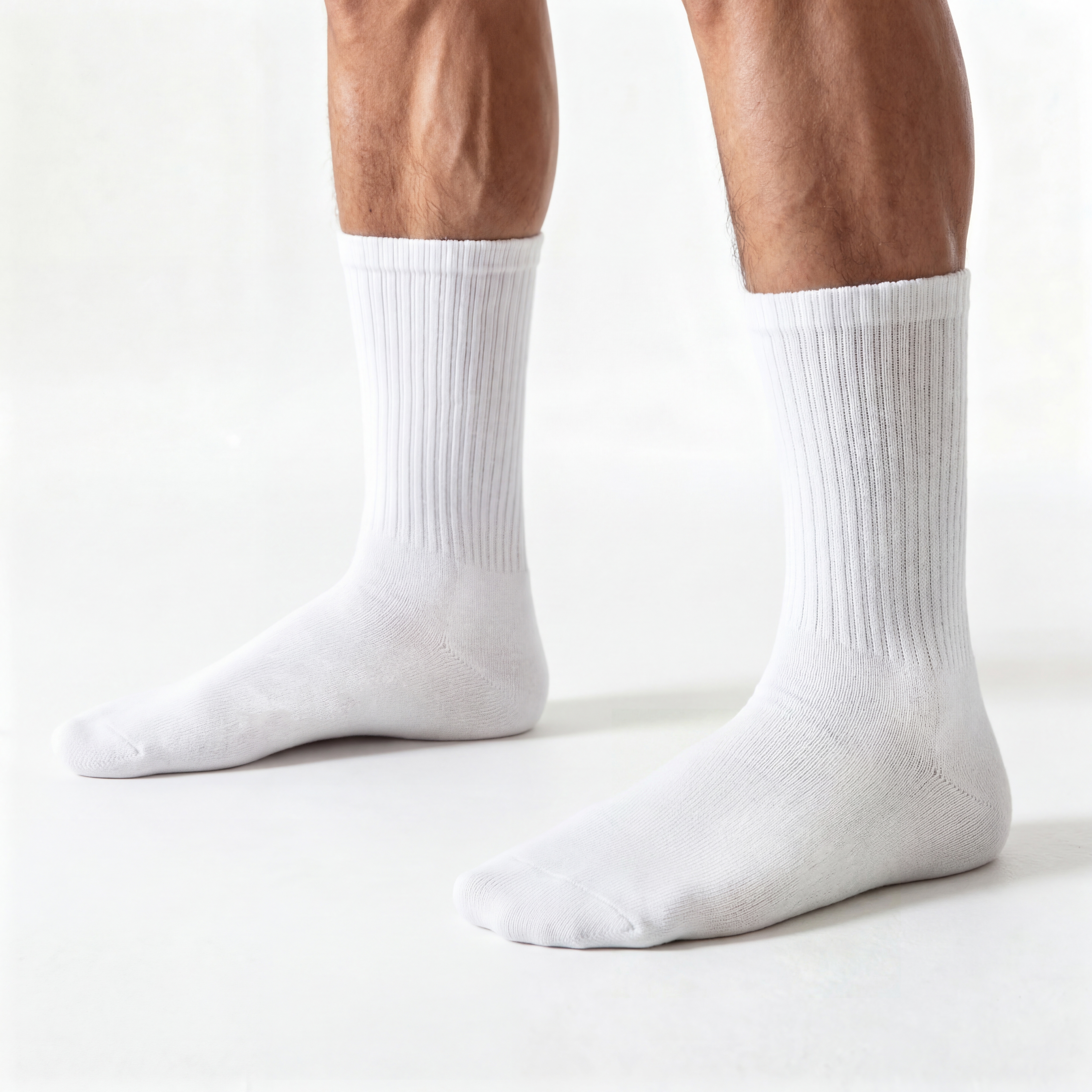 TrueFeel | Zestaw 3 par białych bawełnianych skarpetek tenisowych - 3