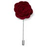 Deep Red Rose Lapel Pin
