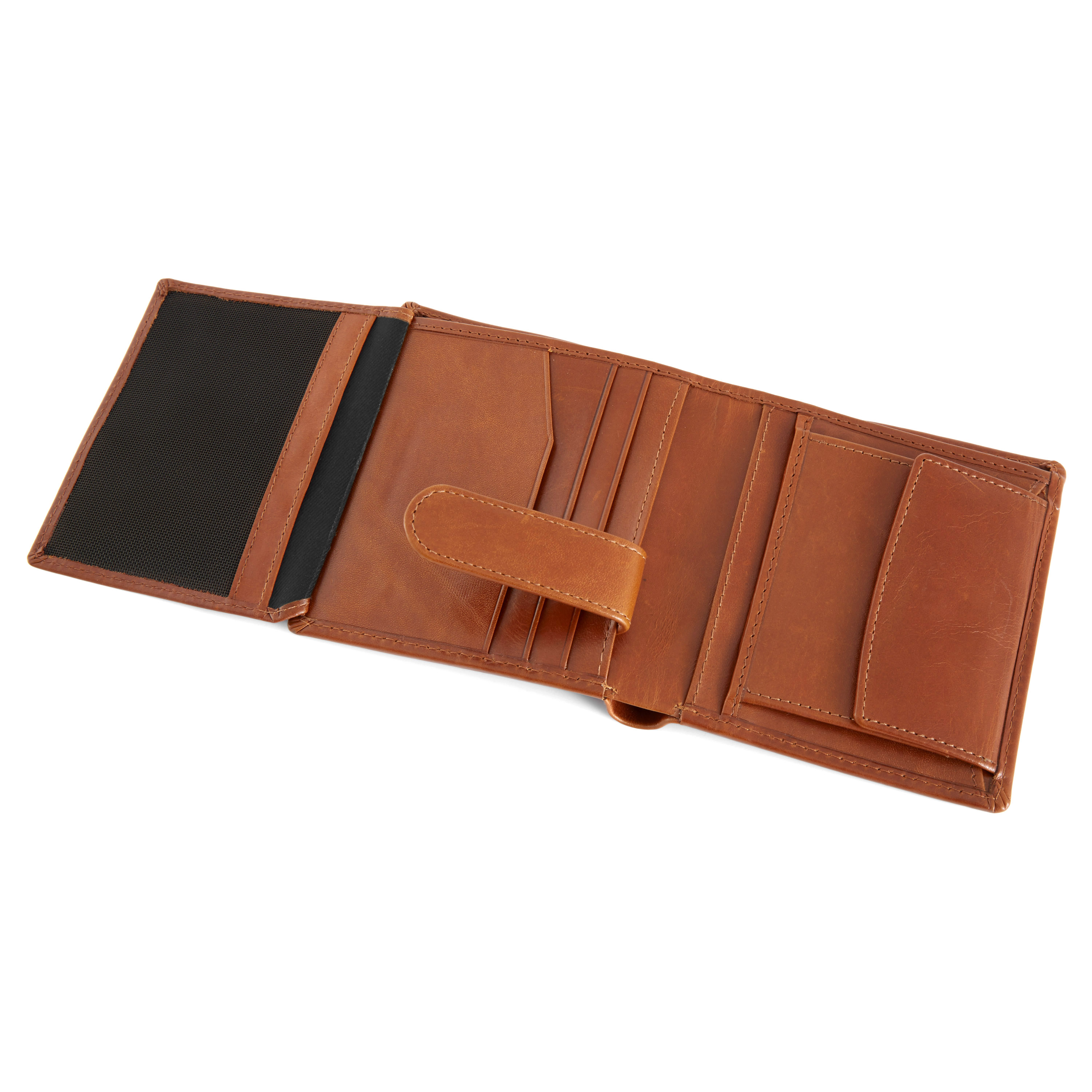 Lysebrun Jasper Læderpung - 3