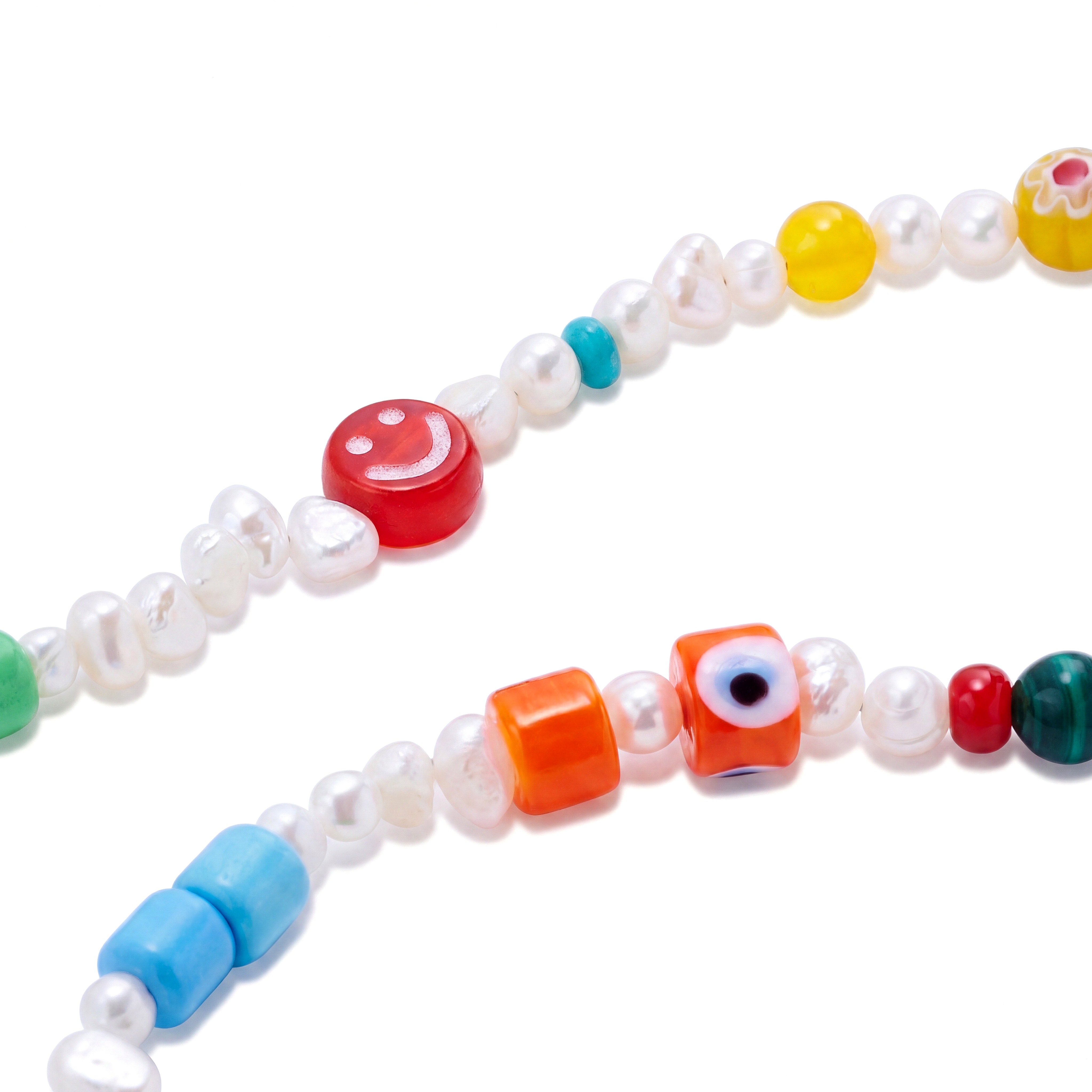 Pearlmania | Collier multicolore Crystal Bloom - 3