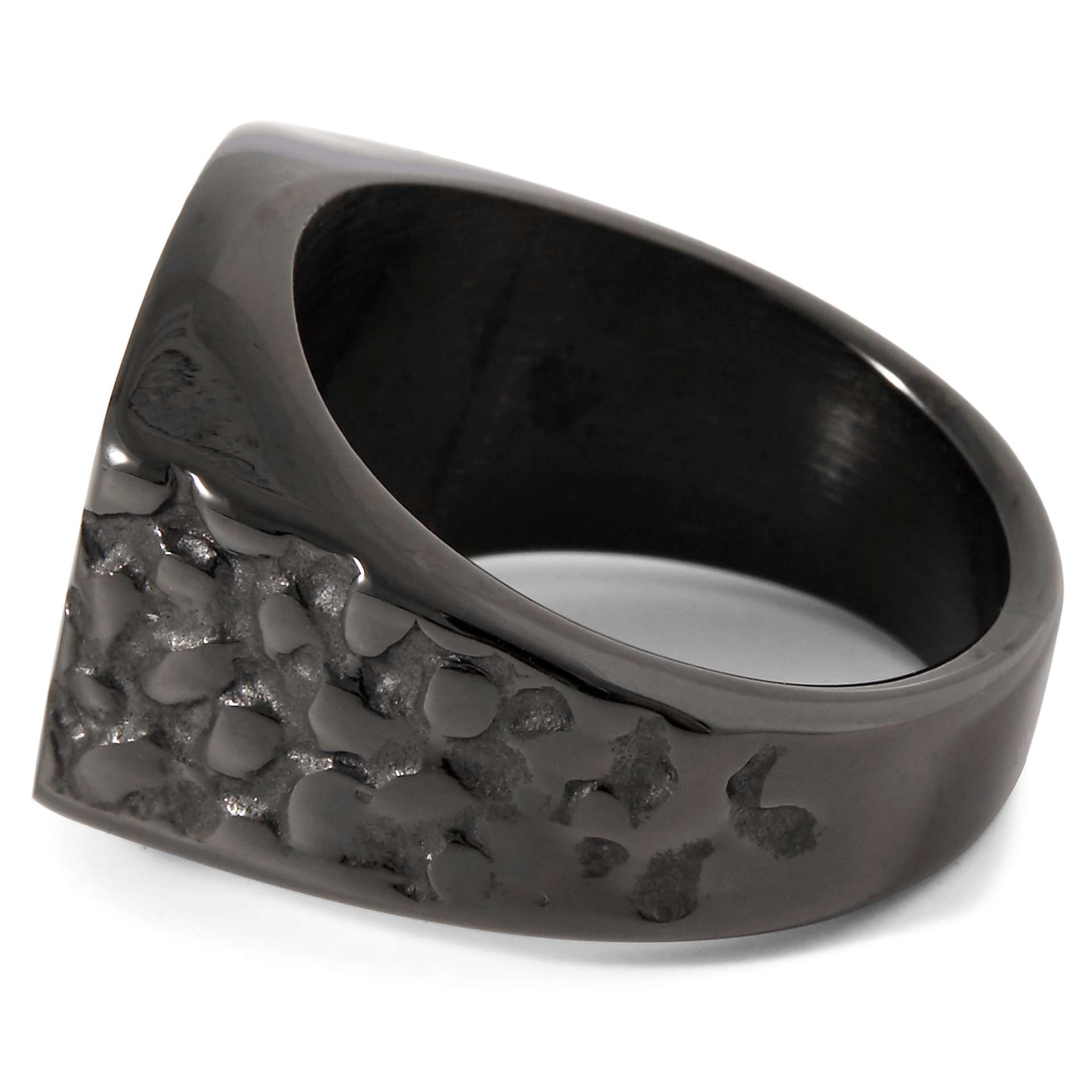 Black Titus Ring | Lucleon | 365 day return policy