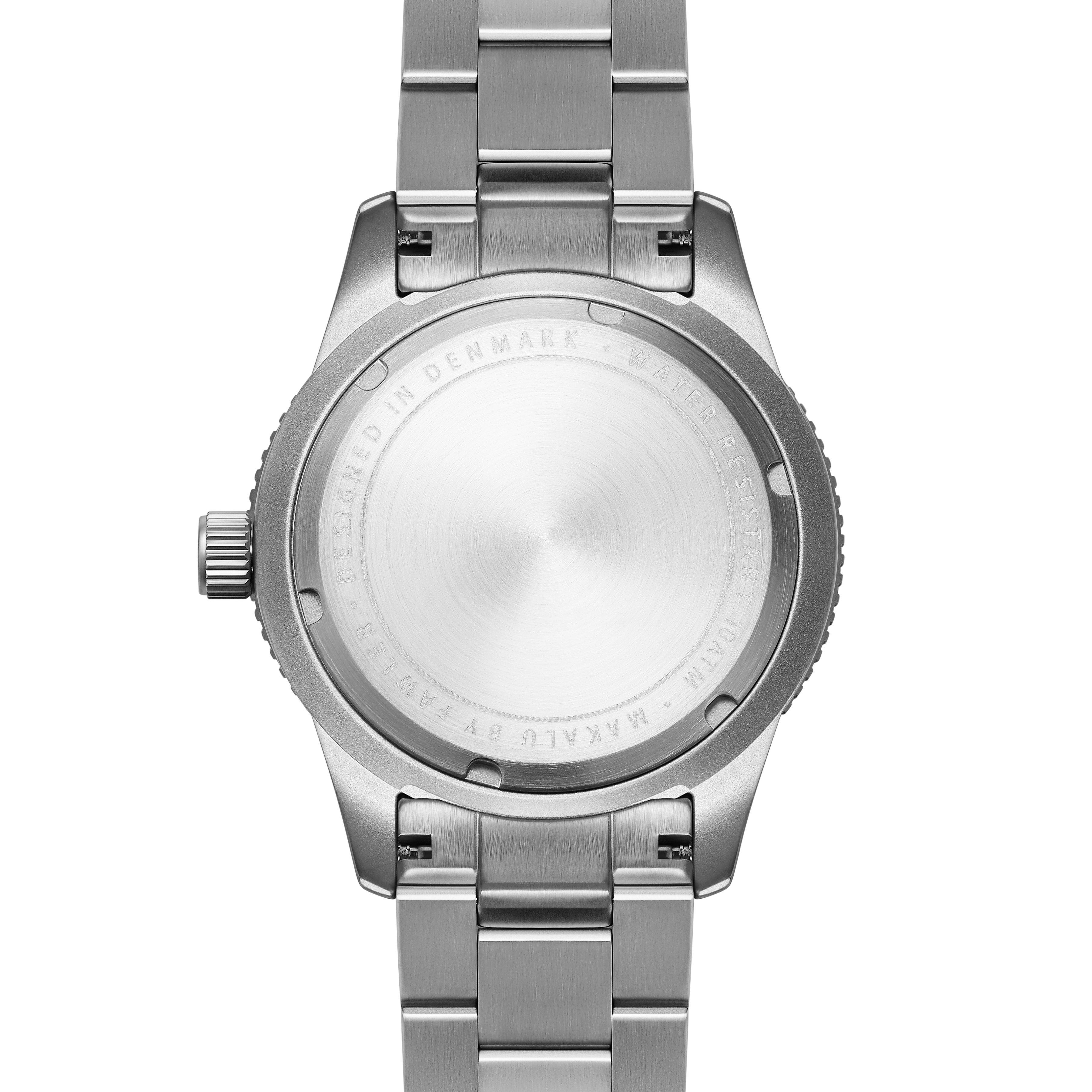 Makalu | Reloj de buceo de titanio cepillado verde - 9