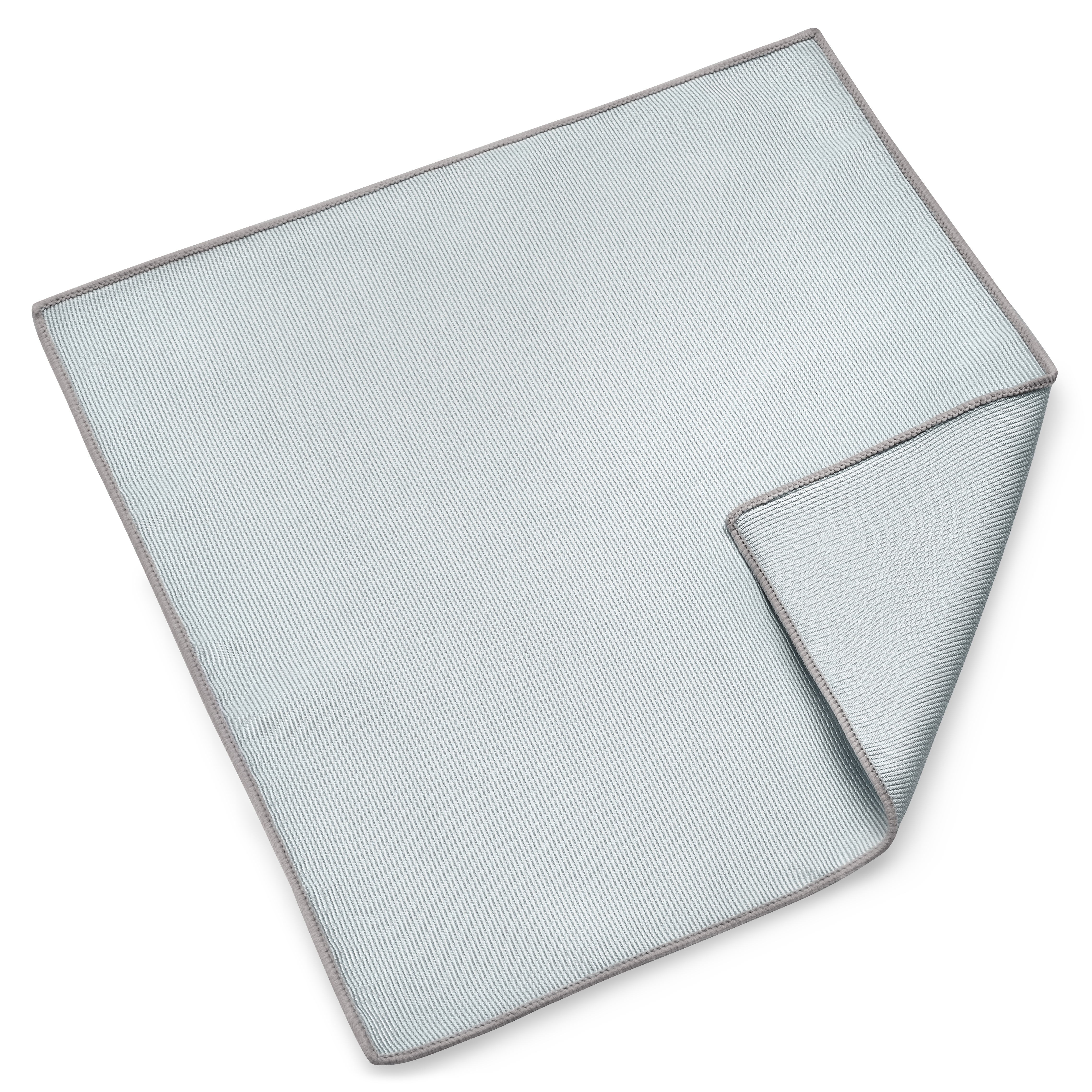 Арктическосиня гросгрейн кърпичка за сако - 4