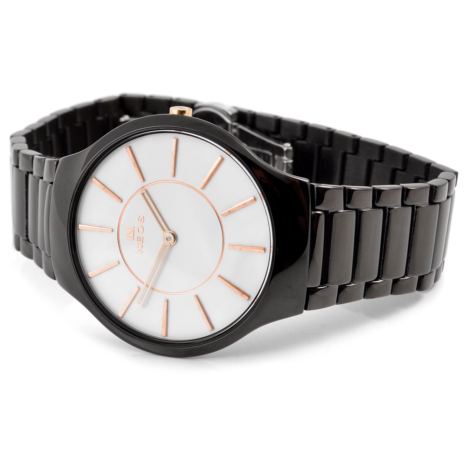 Vit Adrian Safir Klocka - 2