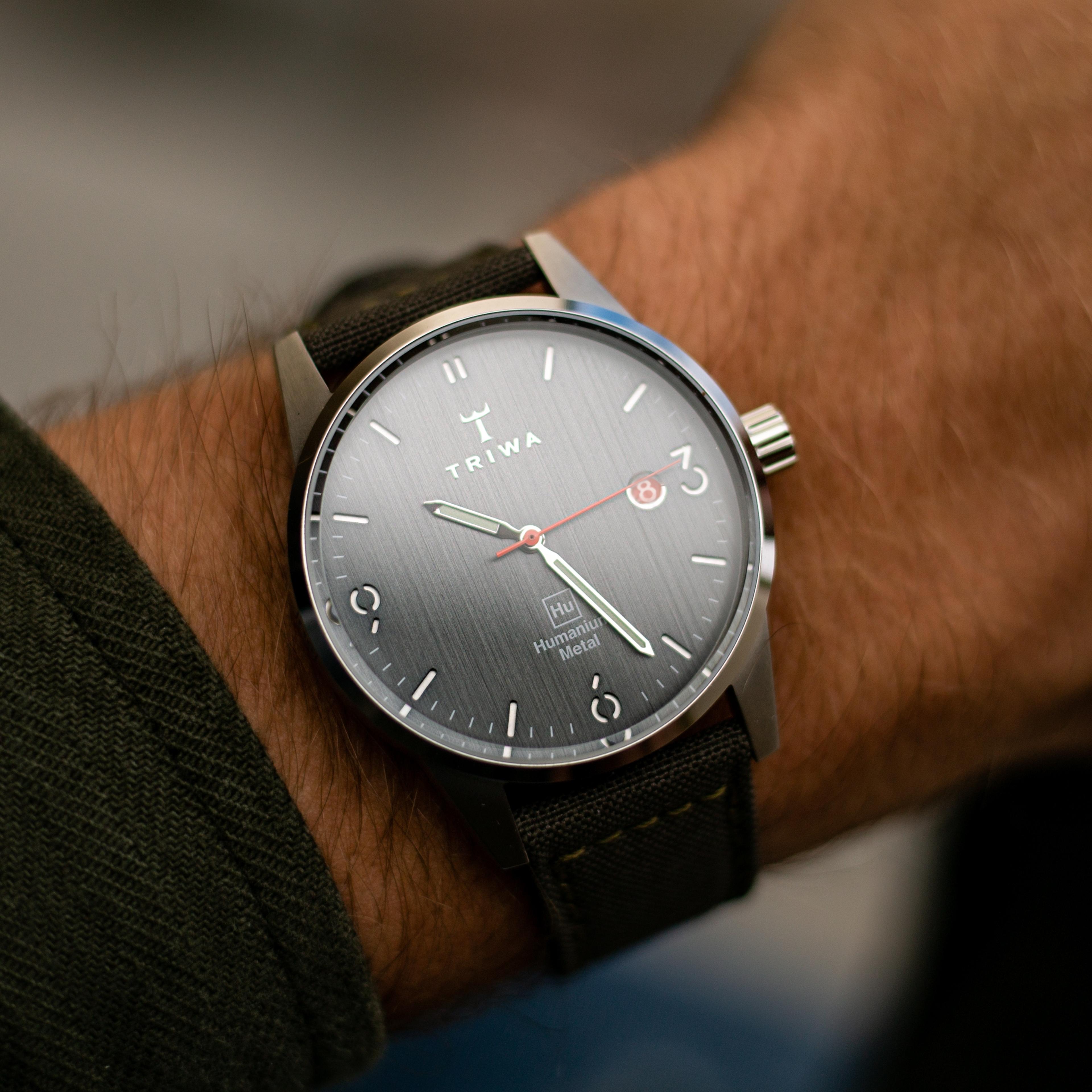 Hu39D Slate - zeleni sat - 6