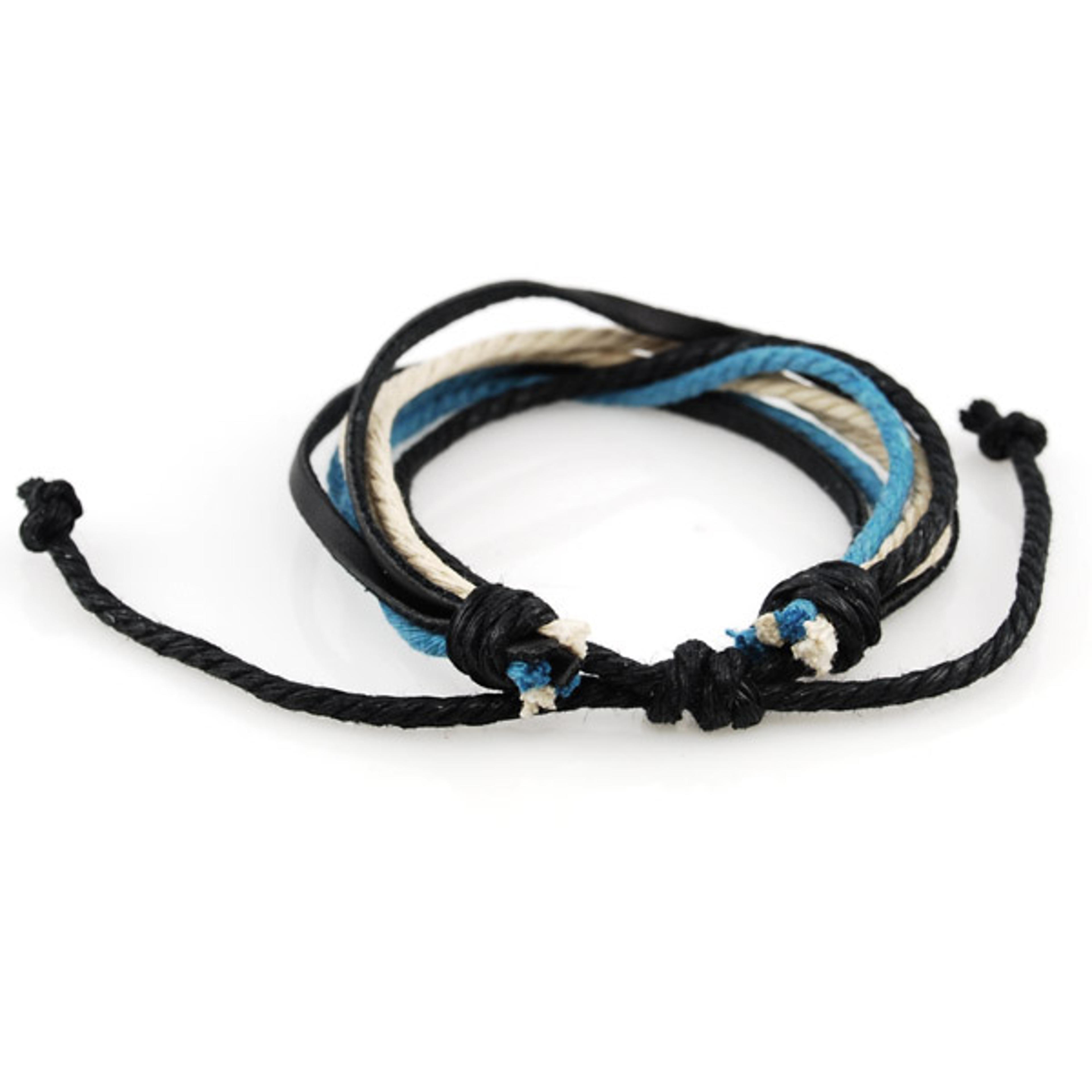 Blåt Multi Snorarmbånd - 3