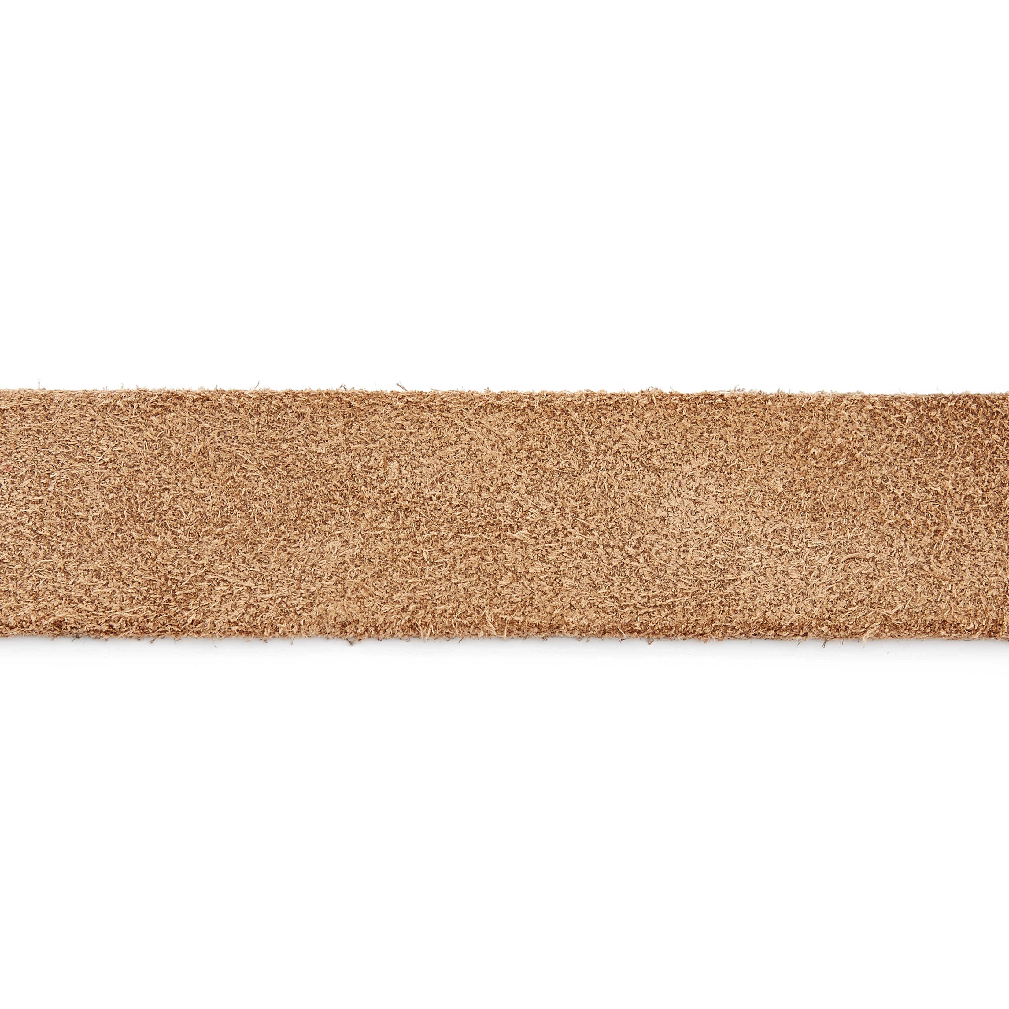 Naadloze Zachtbruine Lederen Riem - 3