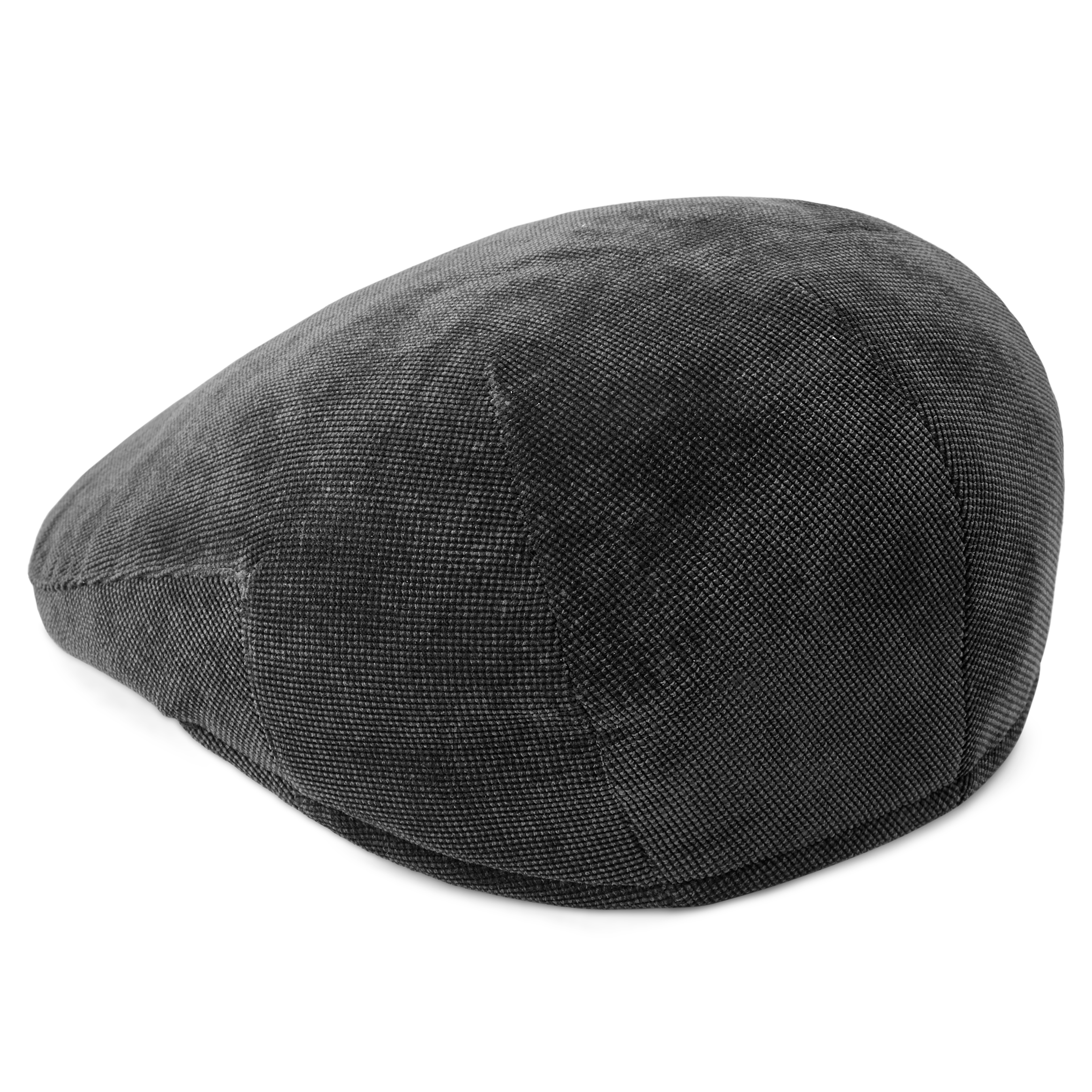 Rodolfo Black Fido Flat Cap - 5