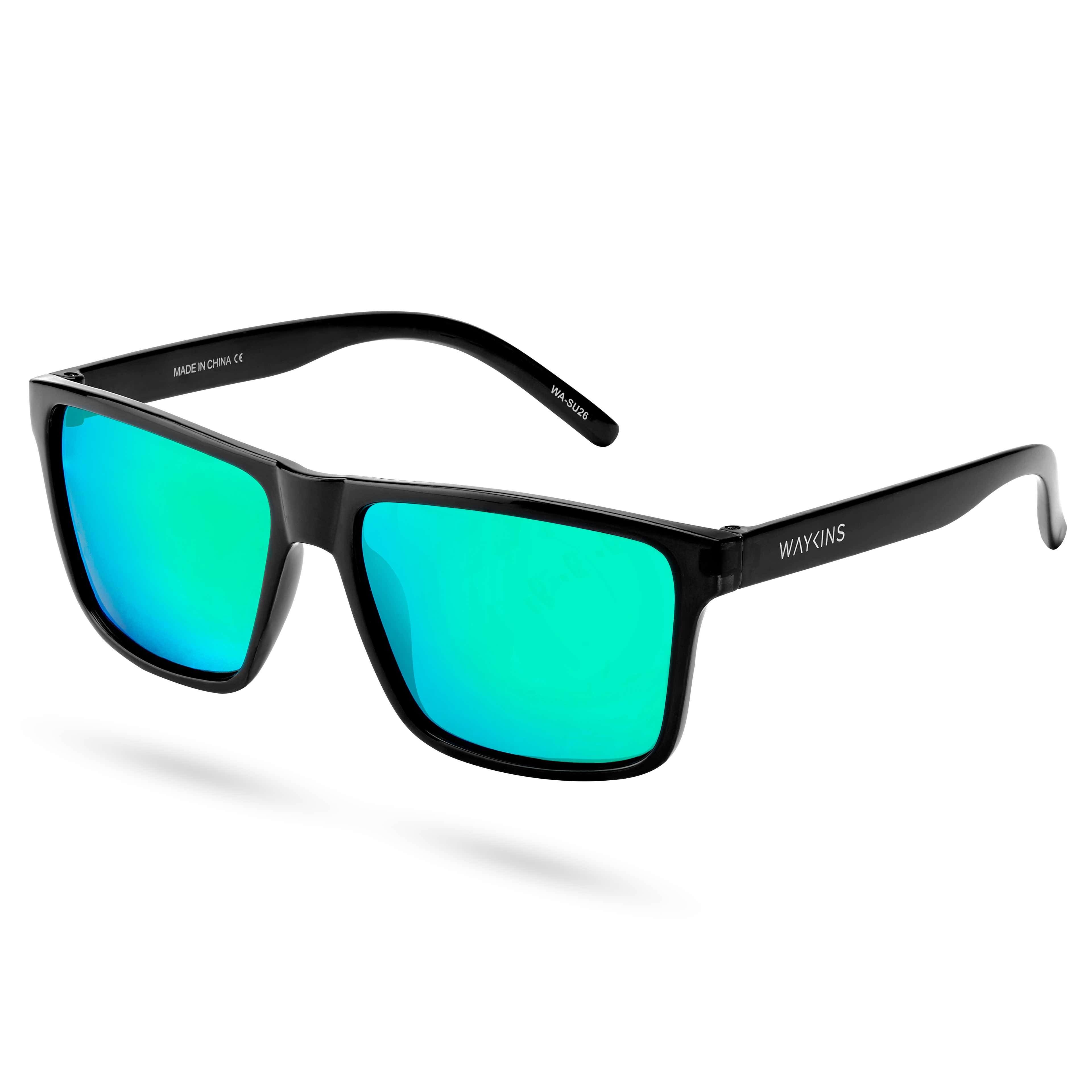 Ambit Green-Mirrored Sunglasses 
