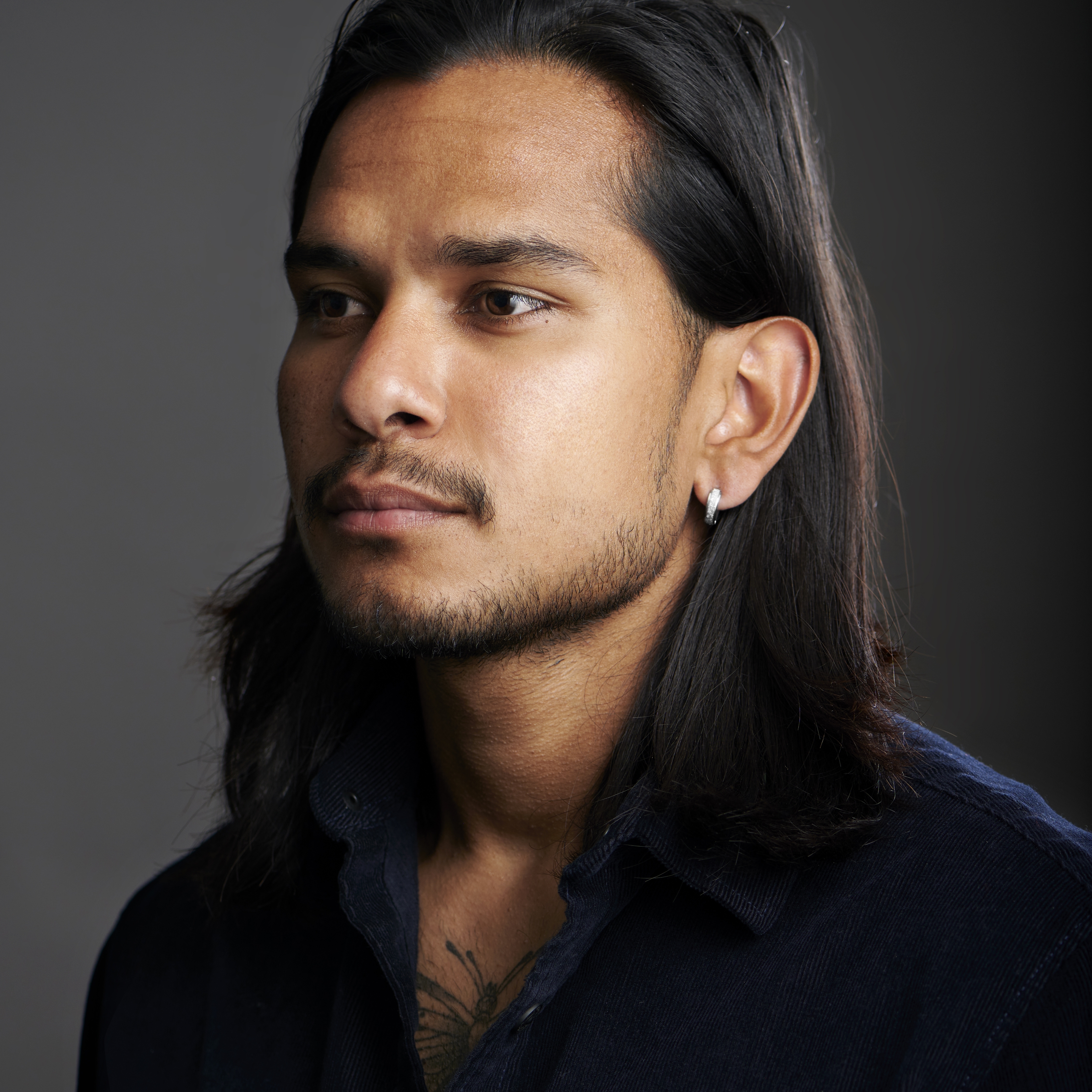 Sentio | Clip Oorbel van Geborsteld Roestvrij Staal - 5