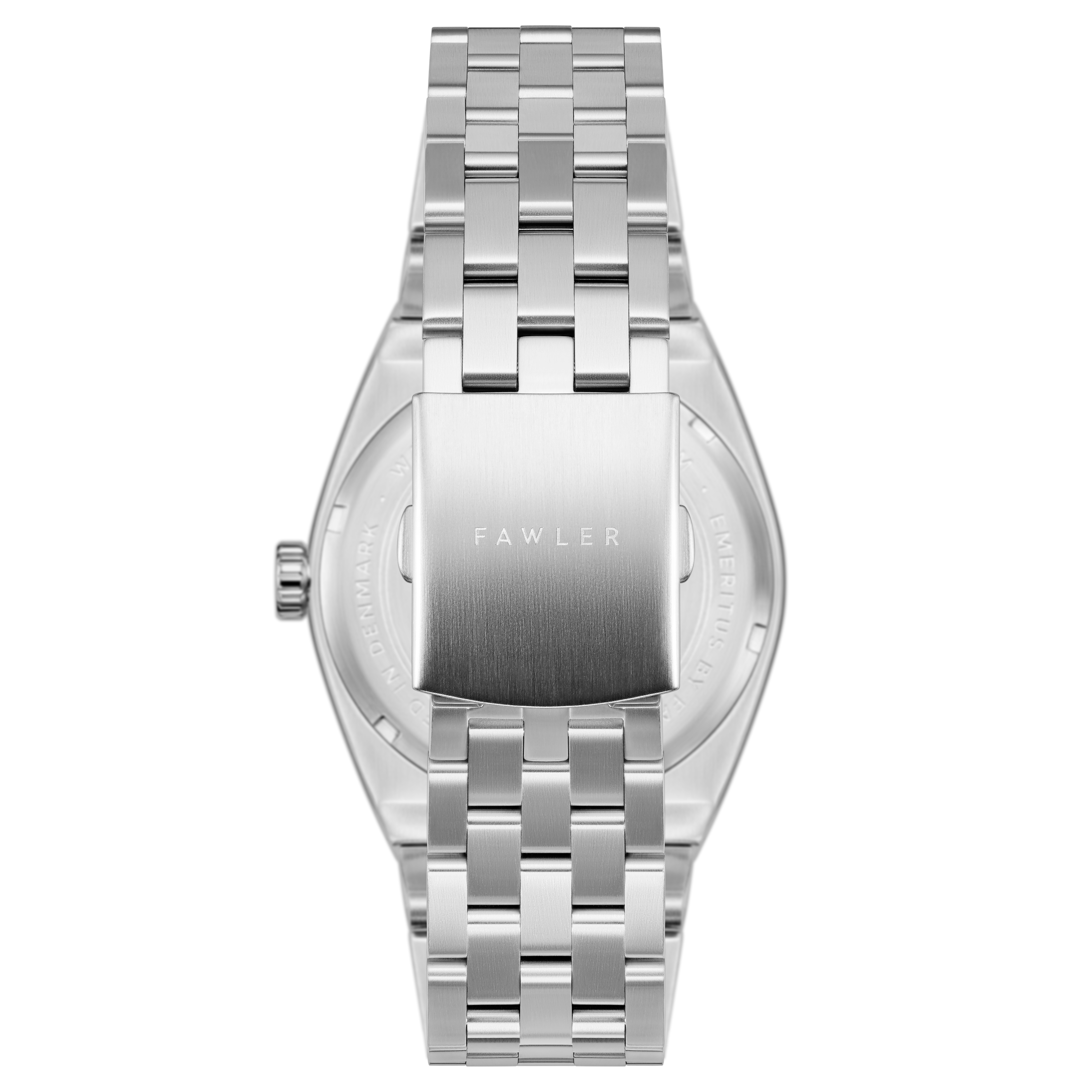 Emeritus | Blue and Red Bezel Stainless Steel Watch - 5