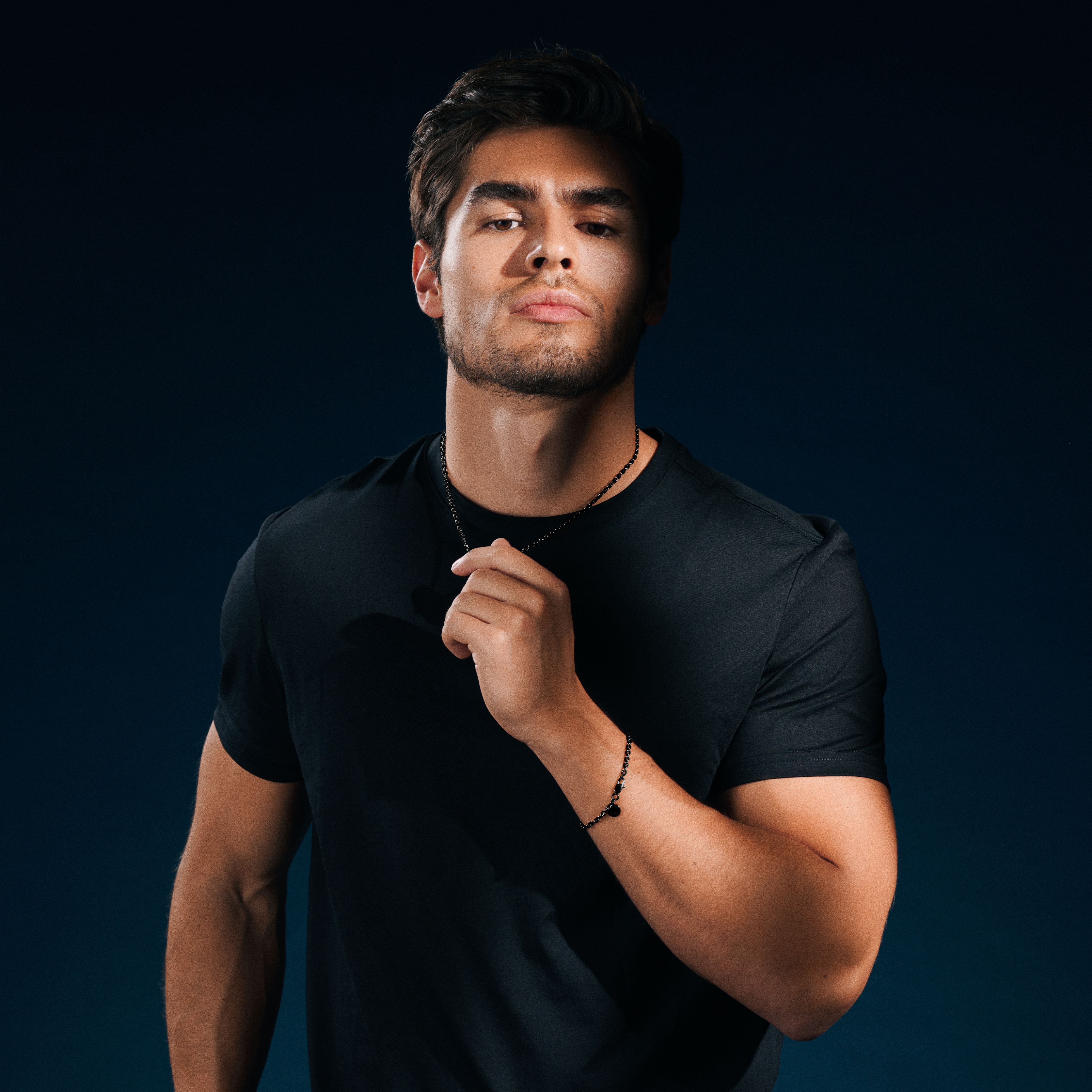 Essentials | 4 mm Gunmetal Schwarzes Kabelketten-Armband - 2