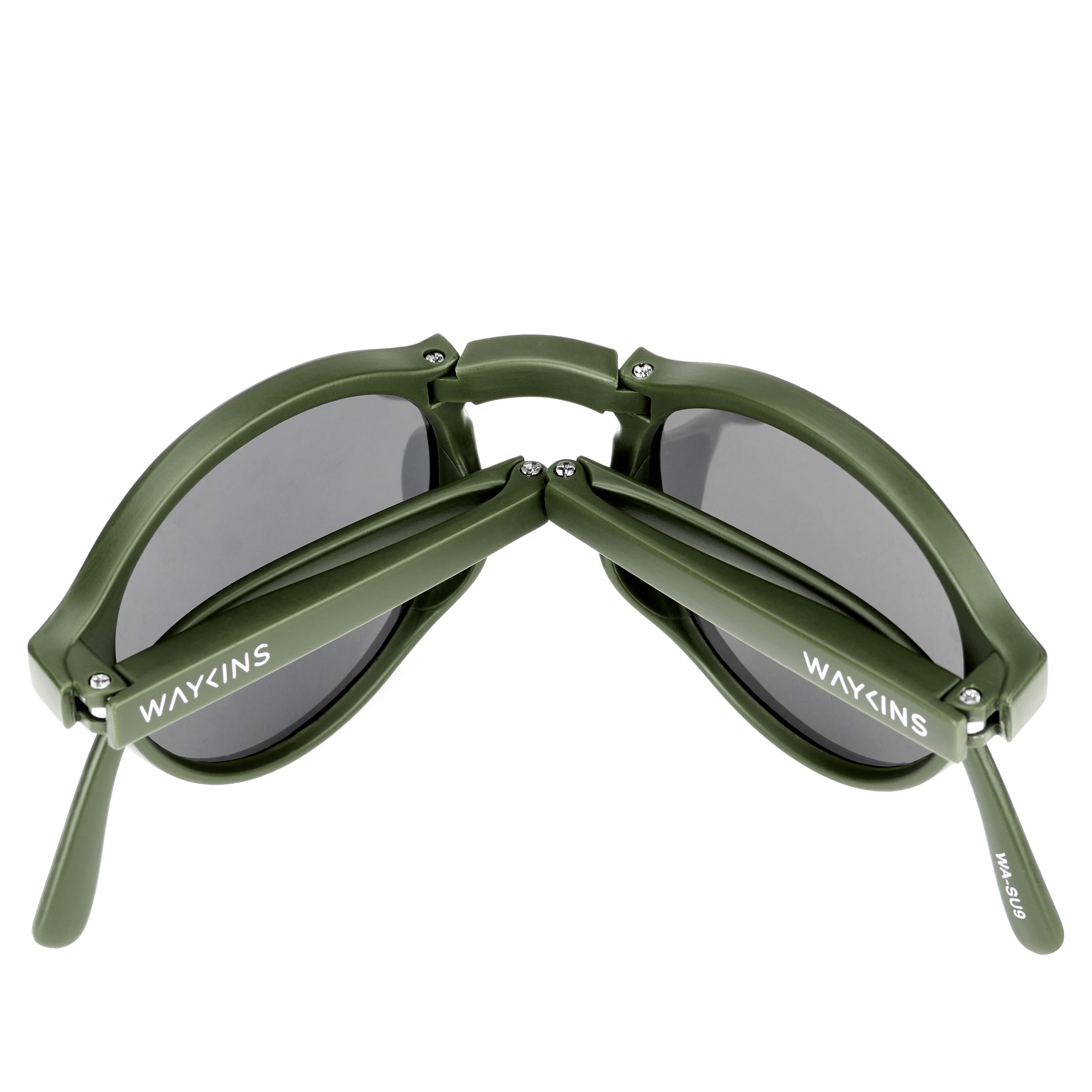 Ambit Olive Folding Sunglasses  - 5