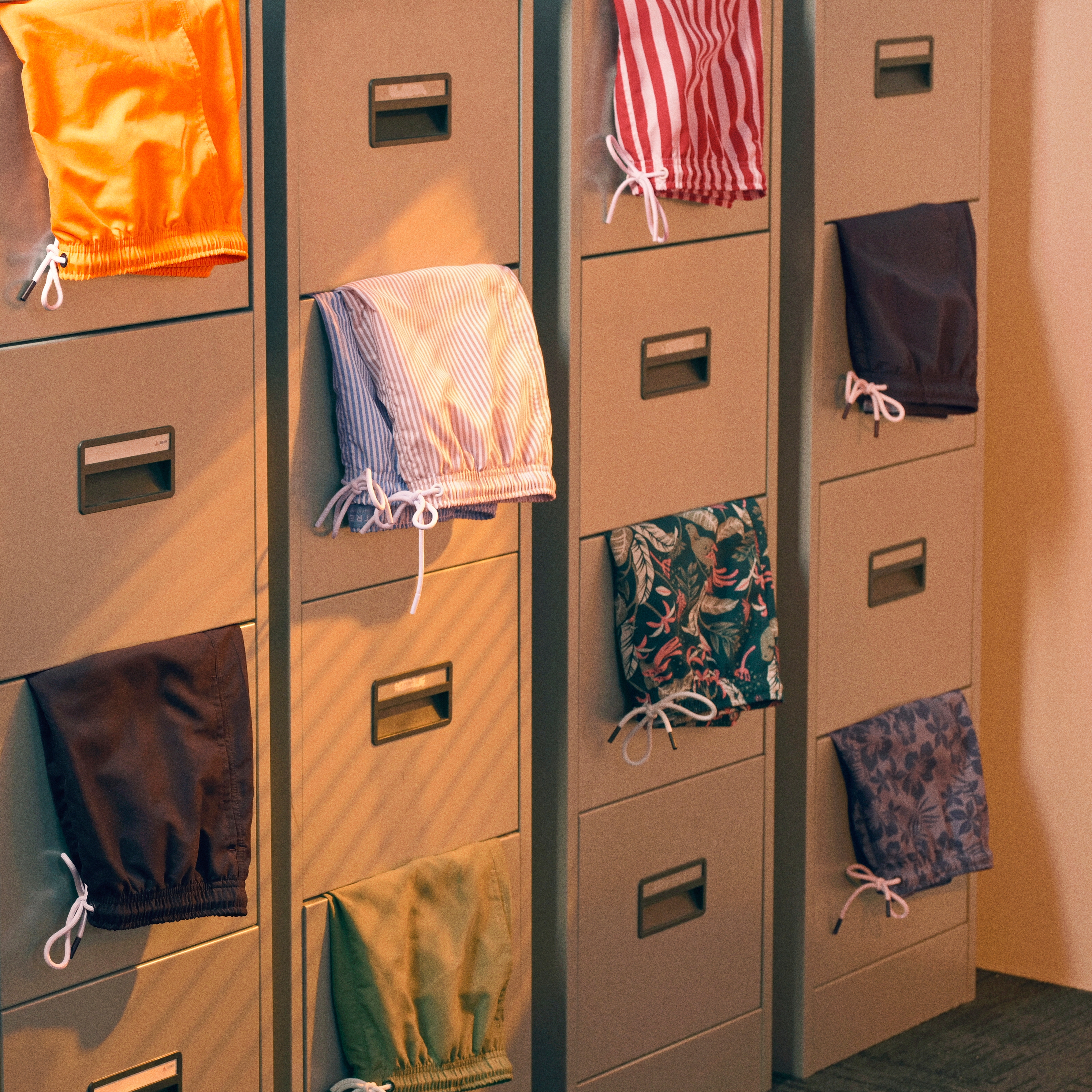 Schwimmshorts in Neon-Orange - 5