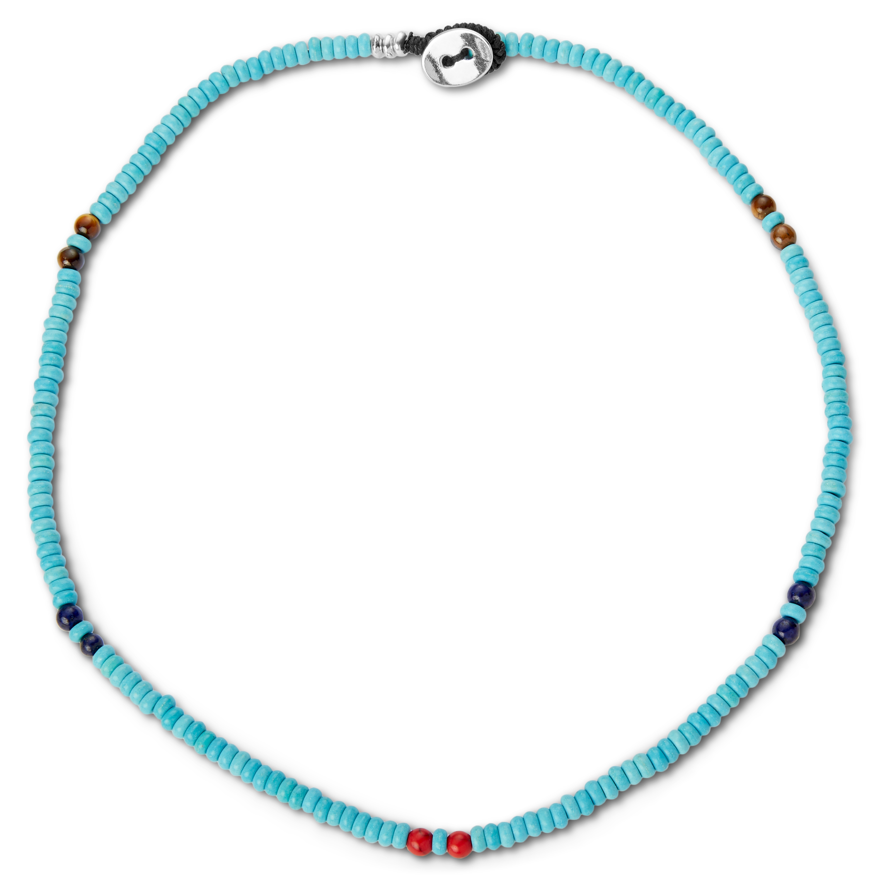 Wance Turquoise Blue Necklace - 5