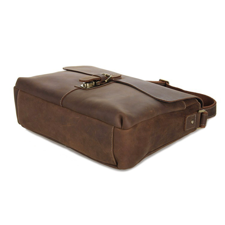 Braune Ledertasche Tsar  - 4