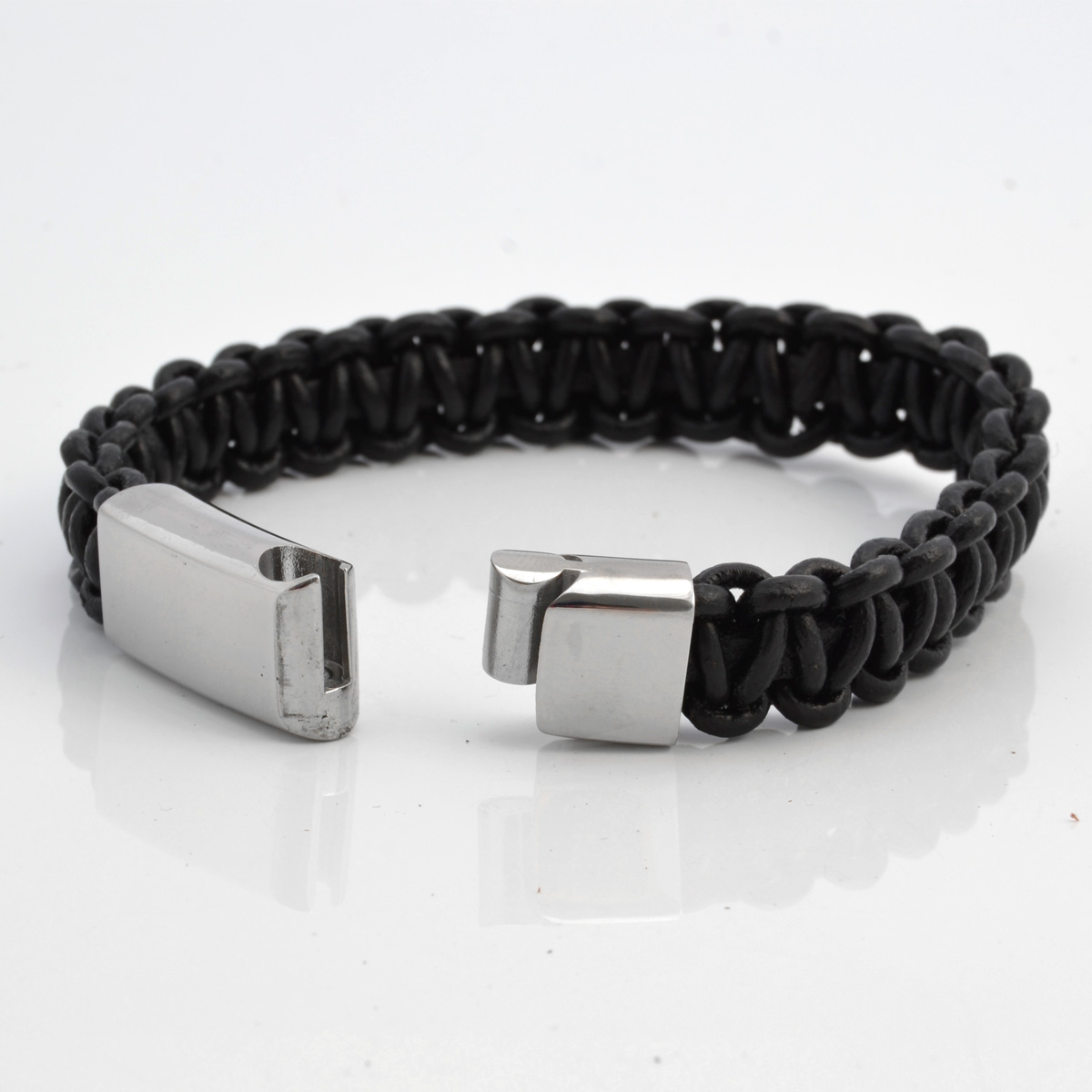 XT Zwart Stalen Armband  - 3