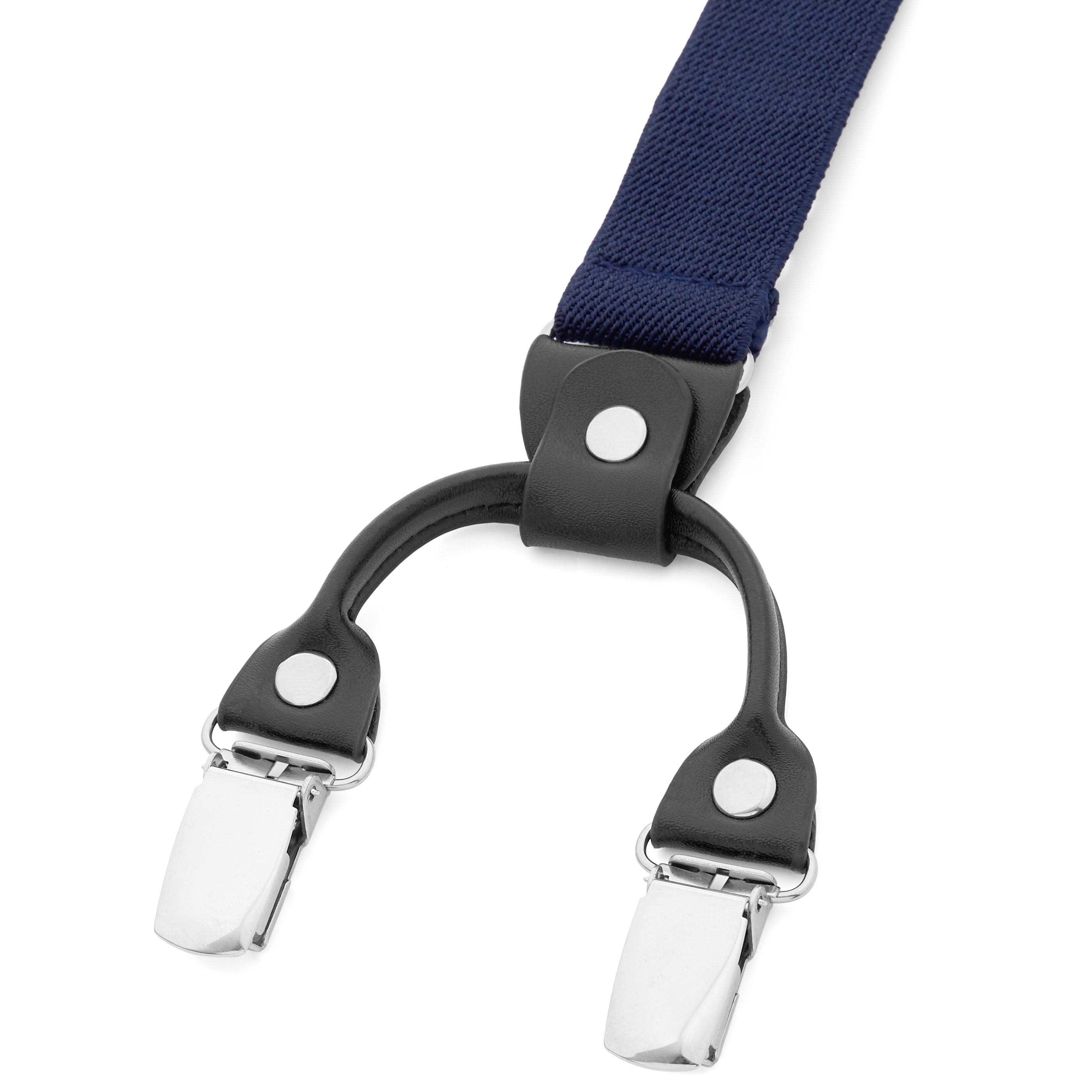 Úzke sýto modré traky na klipy XL - 3