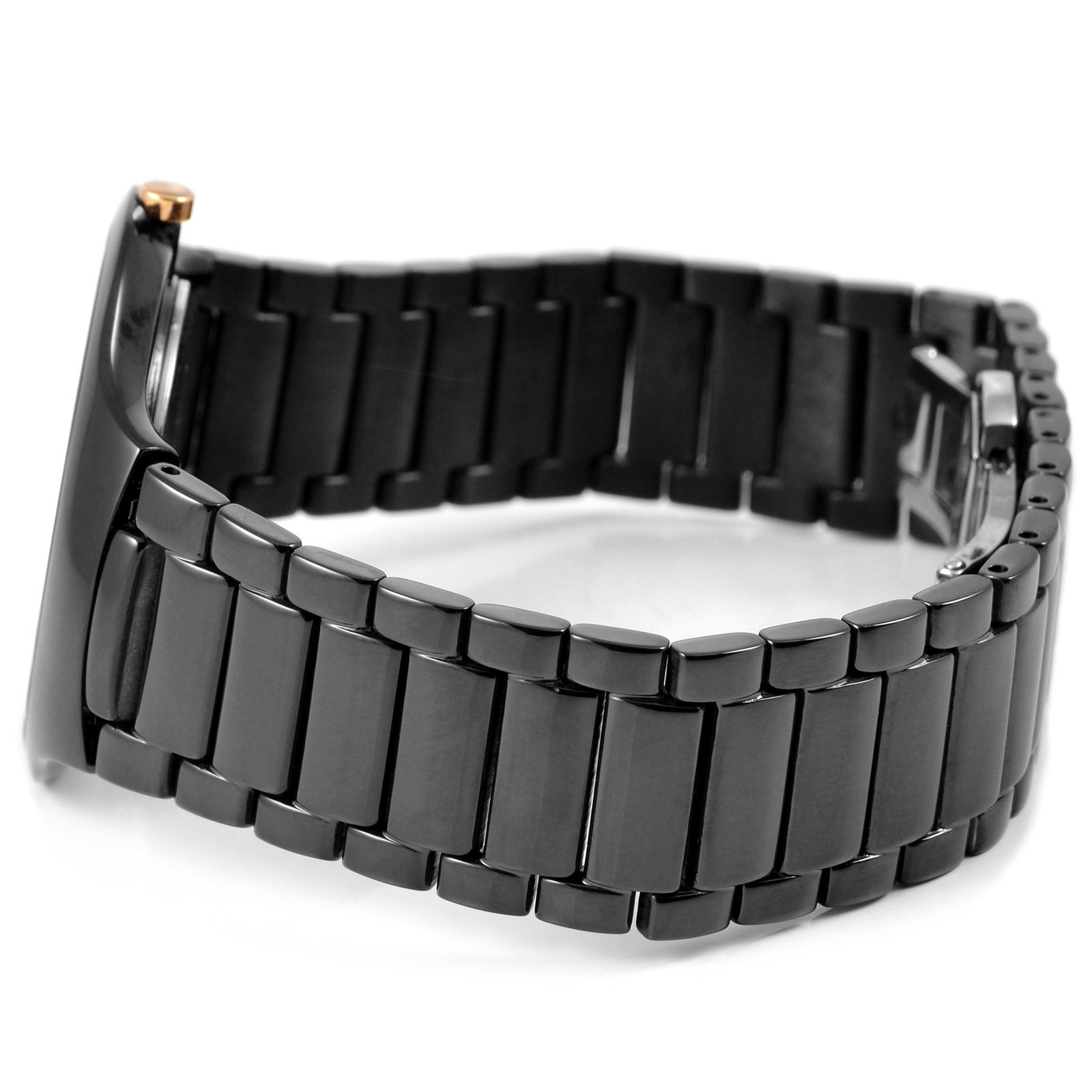 Svart Adrian Safir Klokke - 4