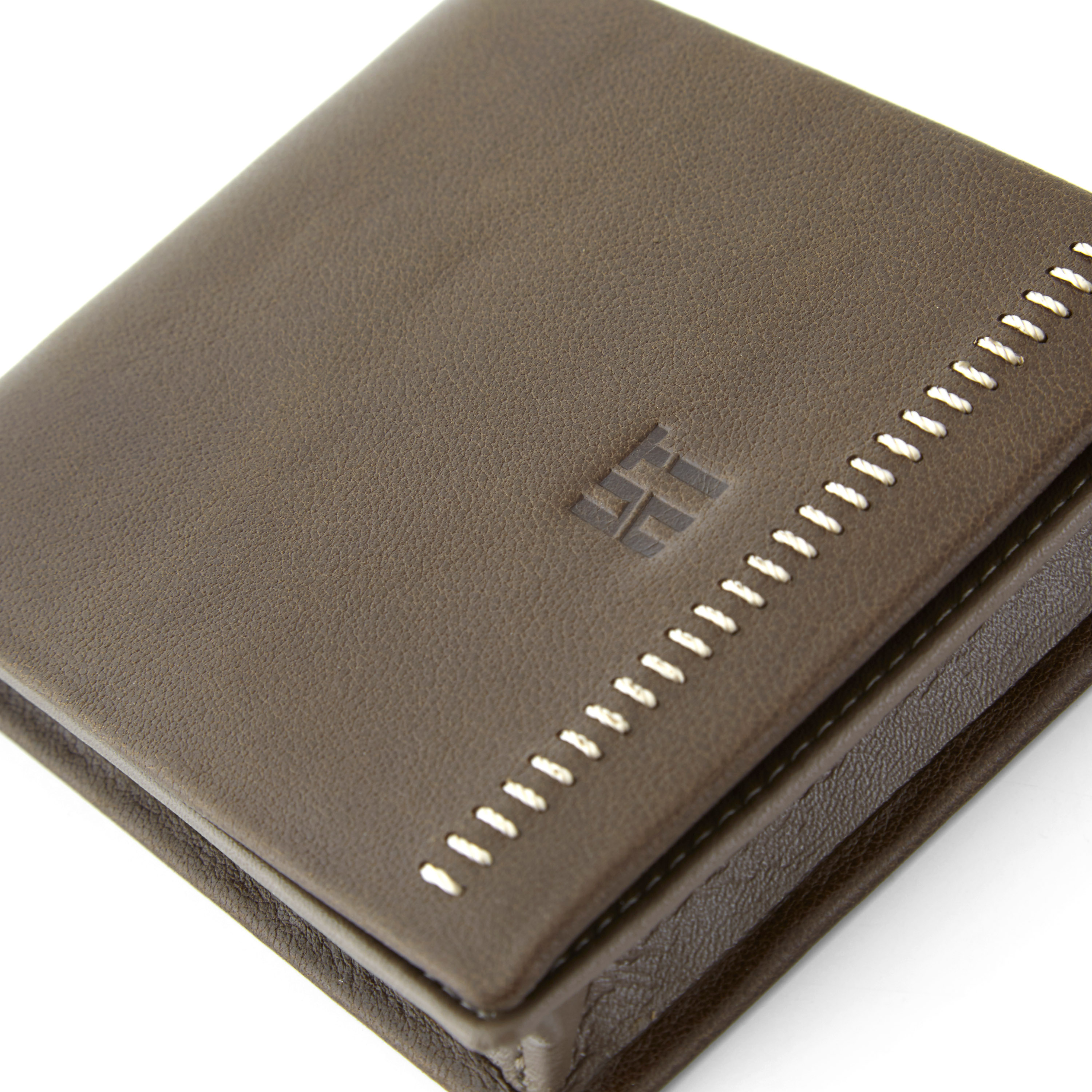Brun Diskret Sydd Plånbok - 6