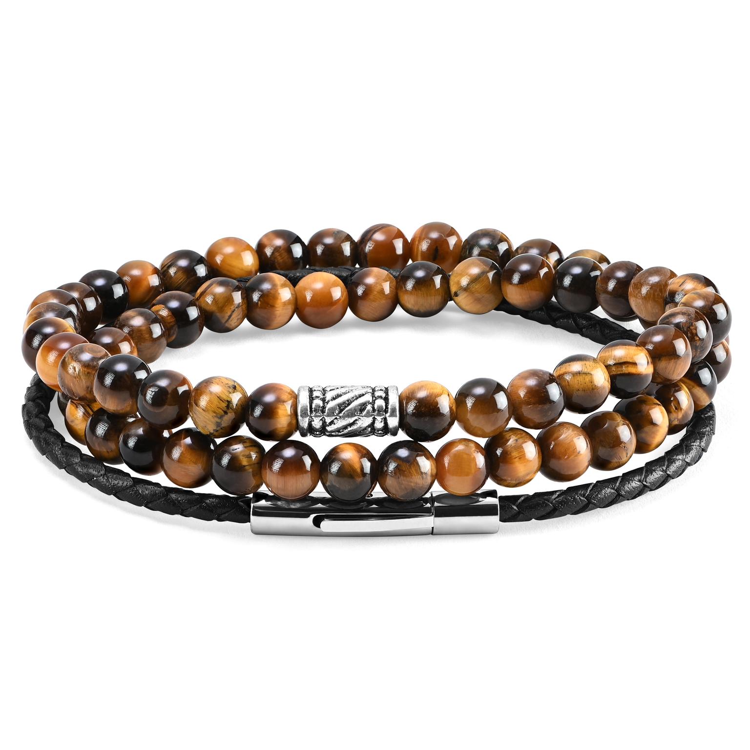 Madura Tigeröga Stenarmband Madura Tigeröga Stenarmband
