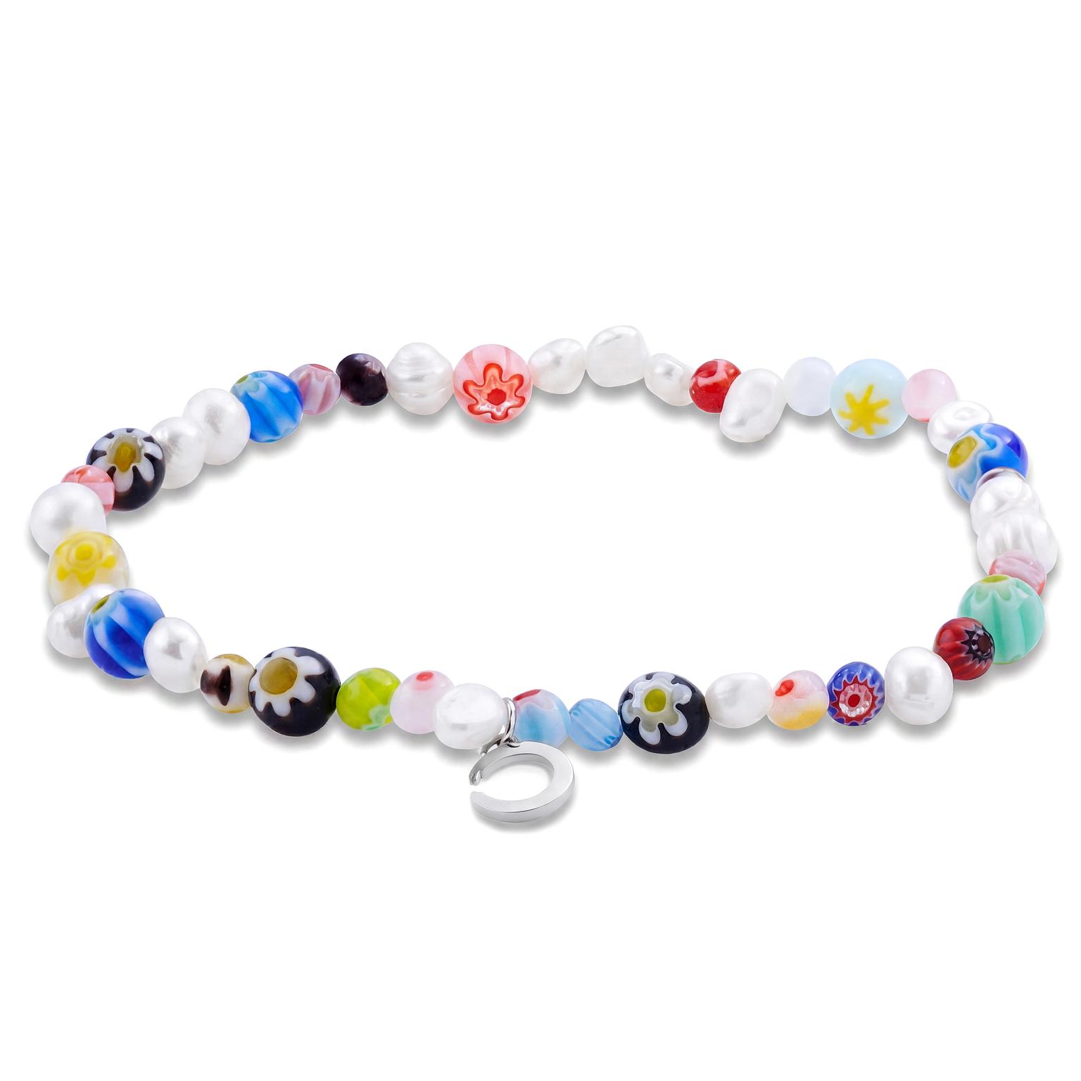 Pearlmania | Fusion Multicolour Makeanvedenhelmi & Lasihelmi Rannekoru Pearlmania | Fusion Multicolour Makeanvedenhelmi & Lasihelmi Rannekoru