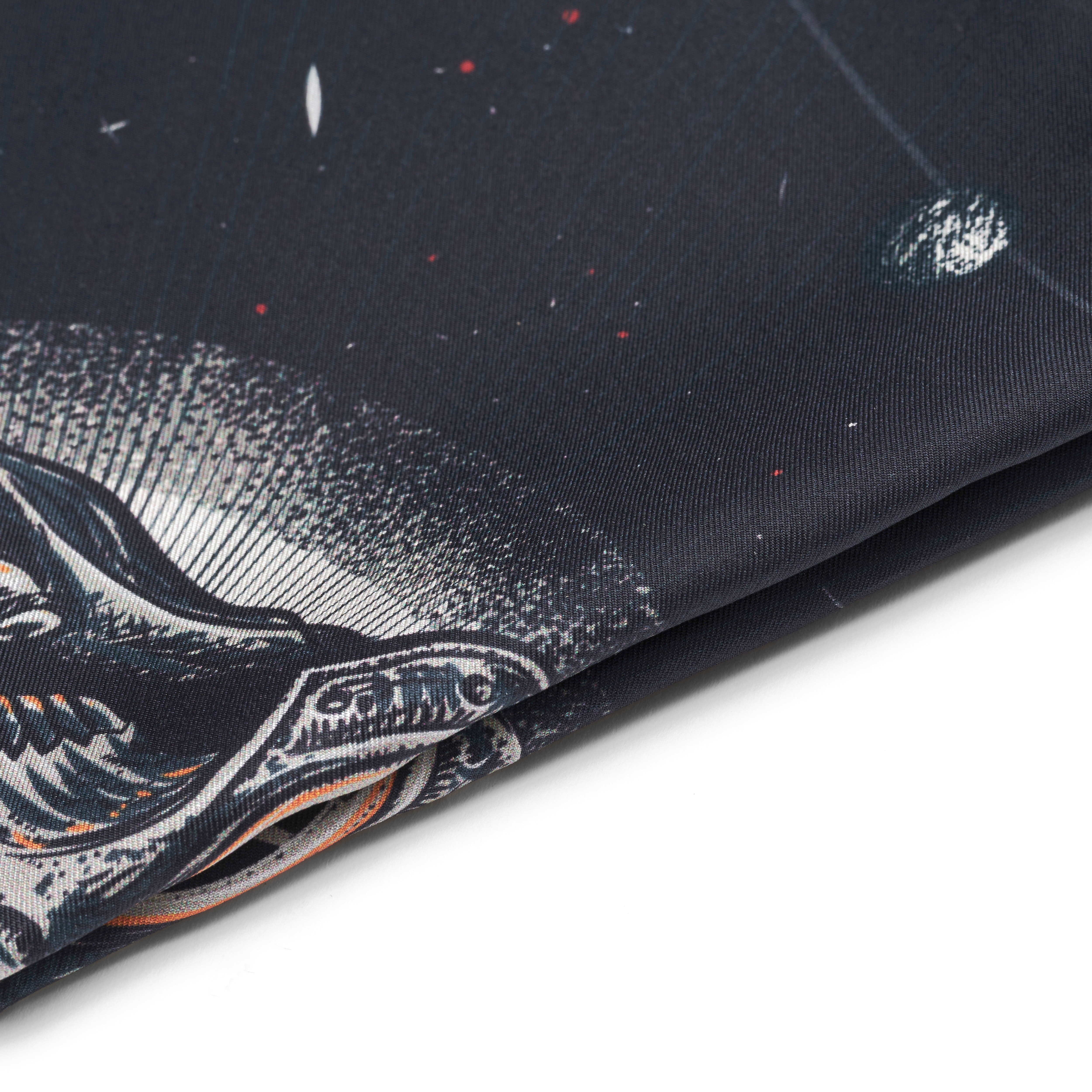Space Devil New Age Pocket Square  - 3