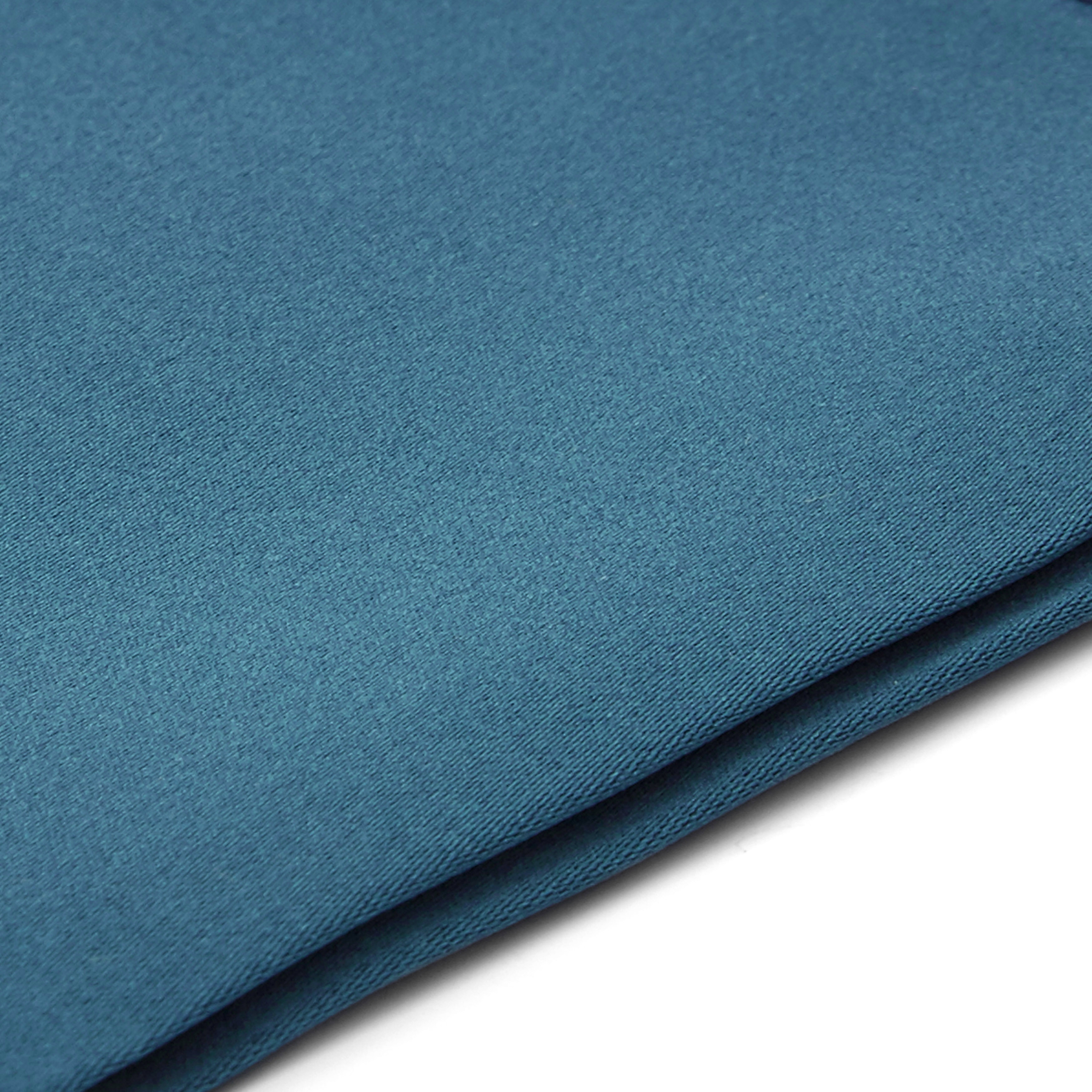 Petrol Blue Basic Pocket Square - 2