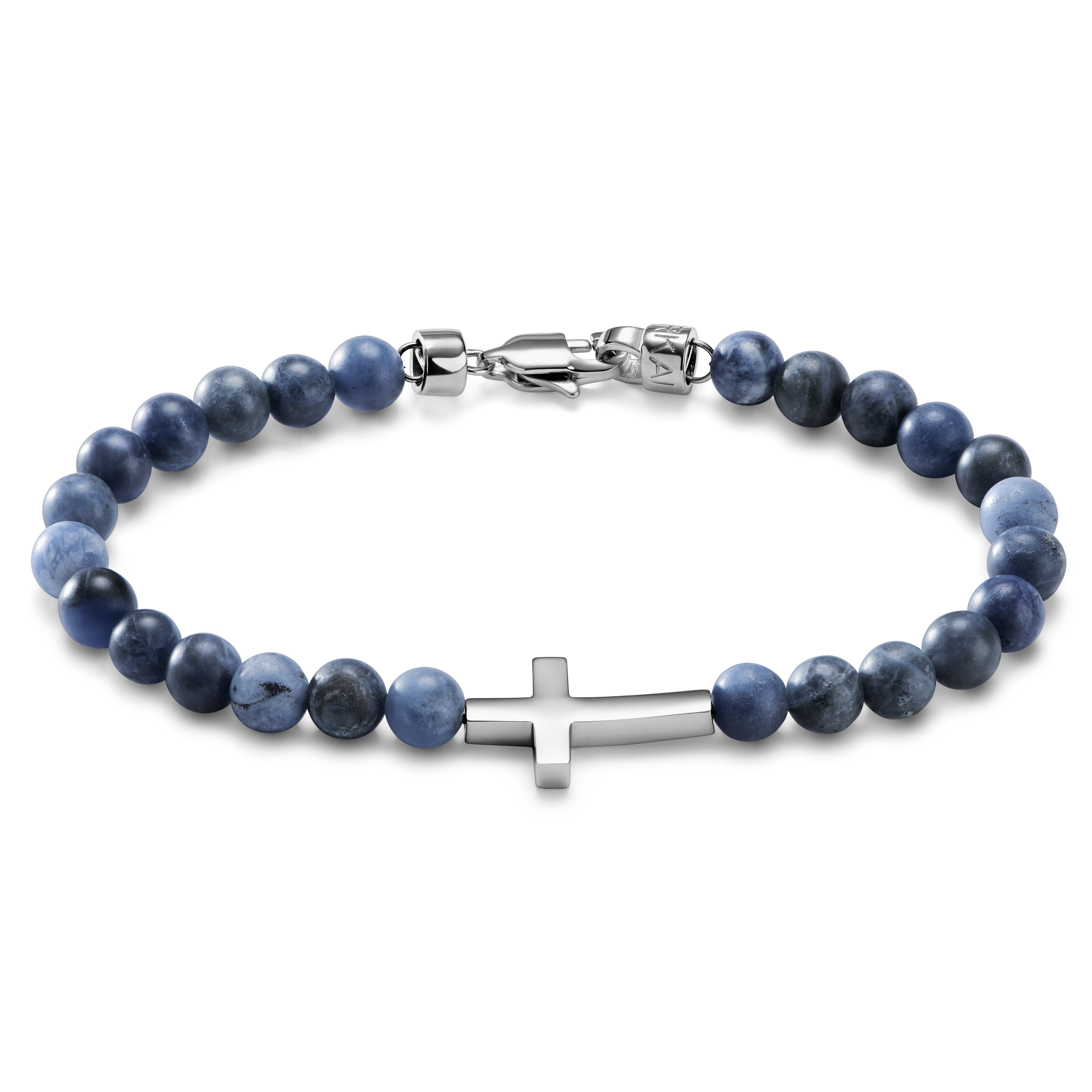 Sentry Cross Bracelet | Silver Cross Bracelet | NightRider Jewelry