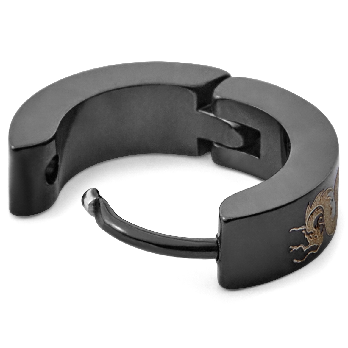 Boucle d'oreille Floyd Black Dragon - 3