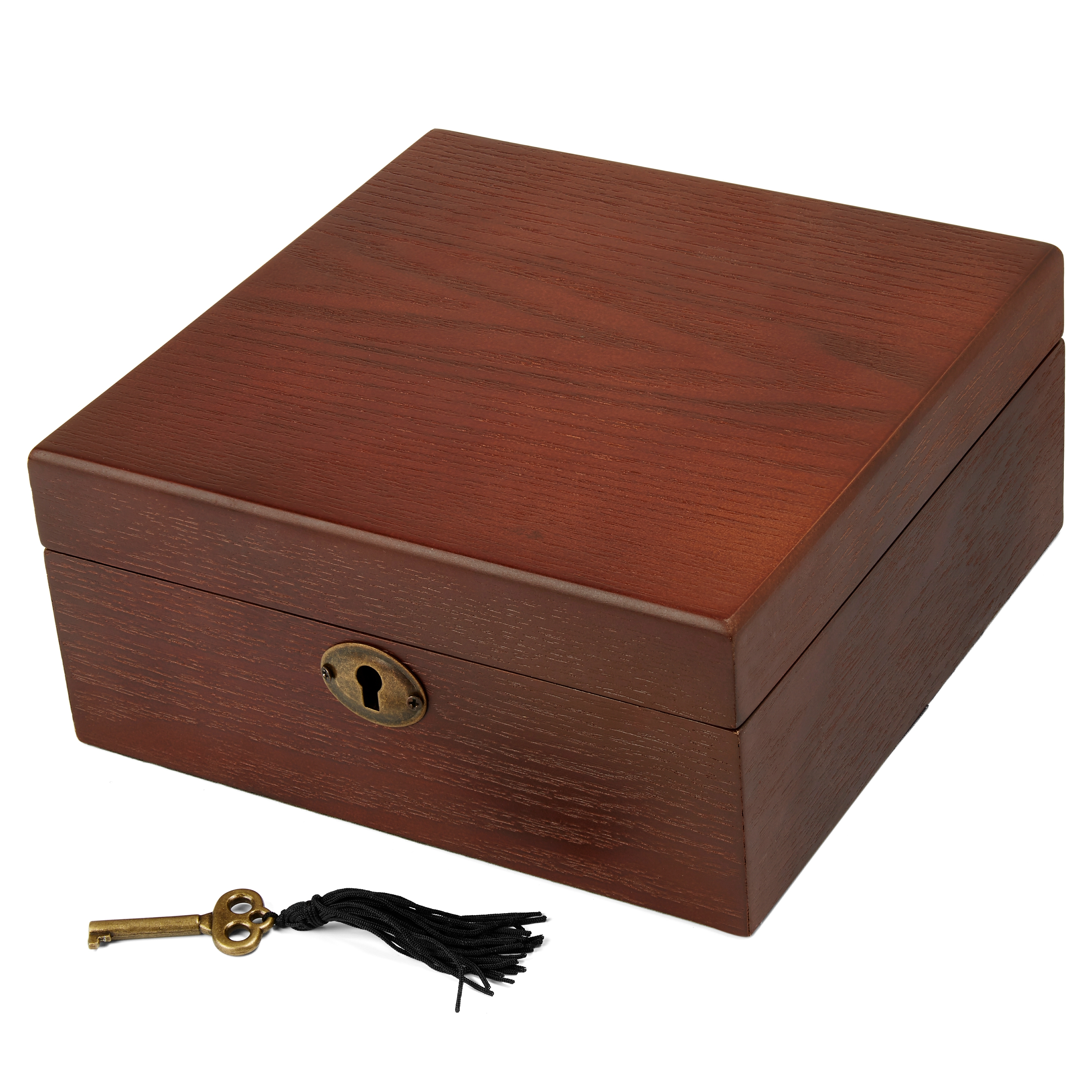 Natural Brown Oak Watch Case - 6 Watches - 3