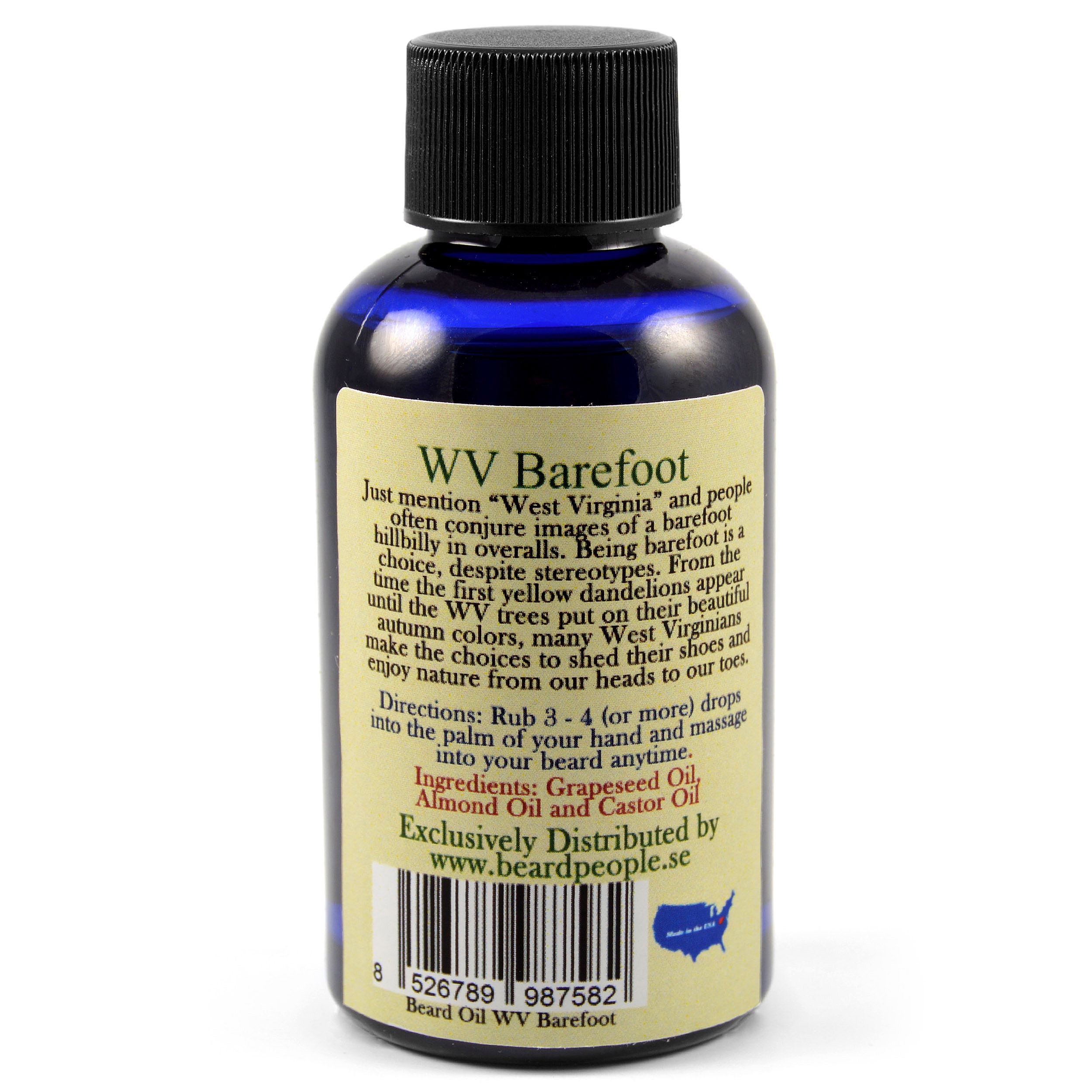 Aceite para barba Barefoot (sin perfume) - 2