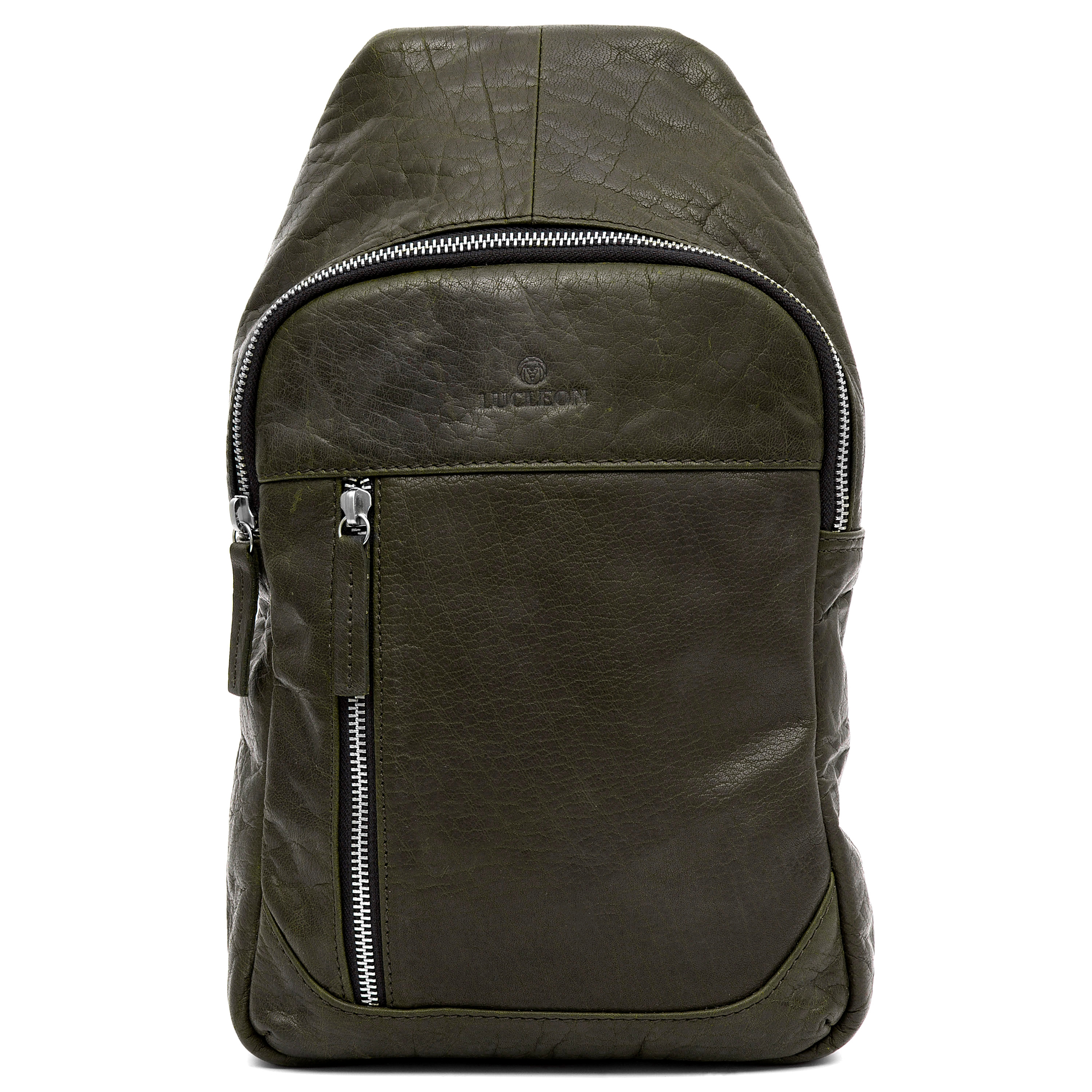 Oliivinvihreä pienikokoinen Montreal-olkalaukku - 2